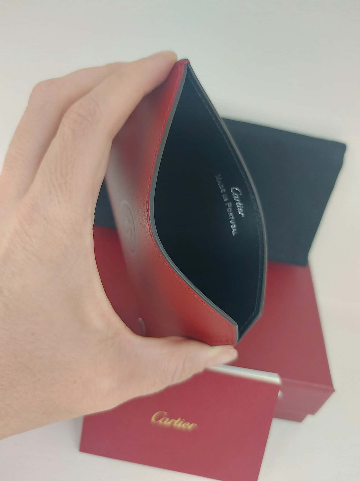 CARTIER PORTACARTE SEMPLE MUST RED