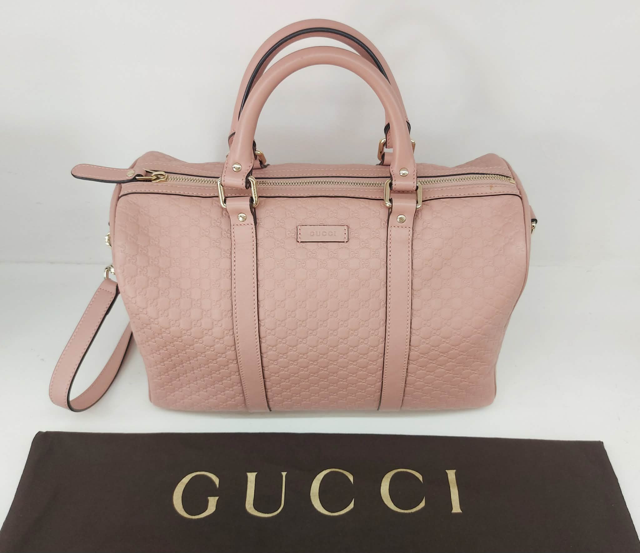 GUCCI BAULETTO BOSTON GG BANDOULIERE