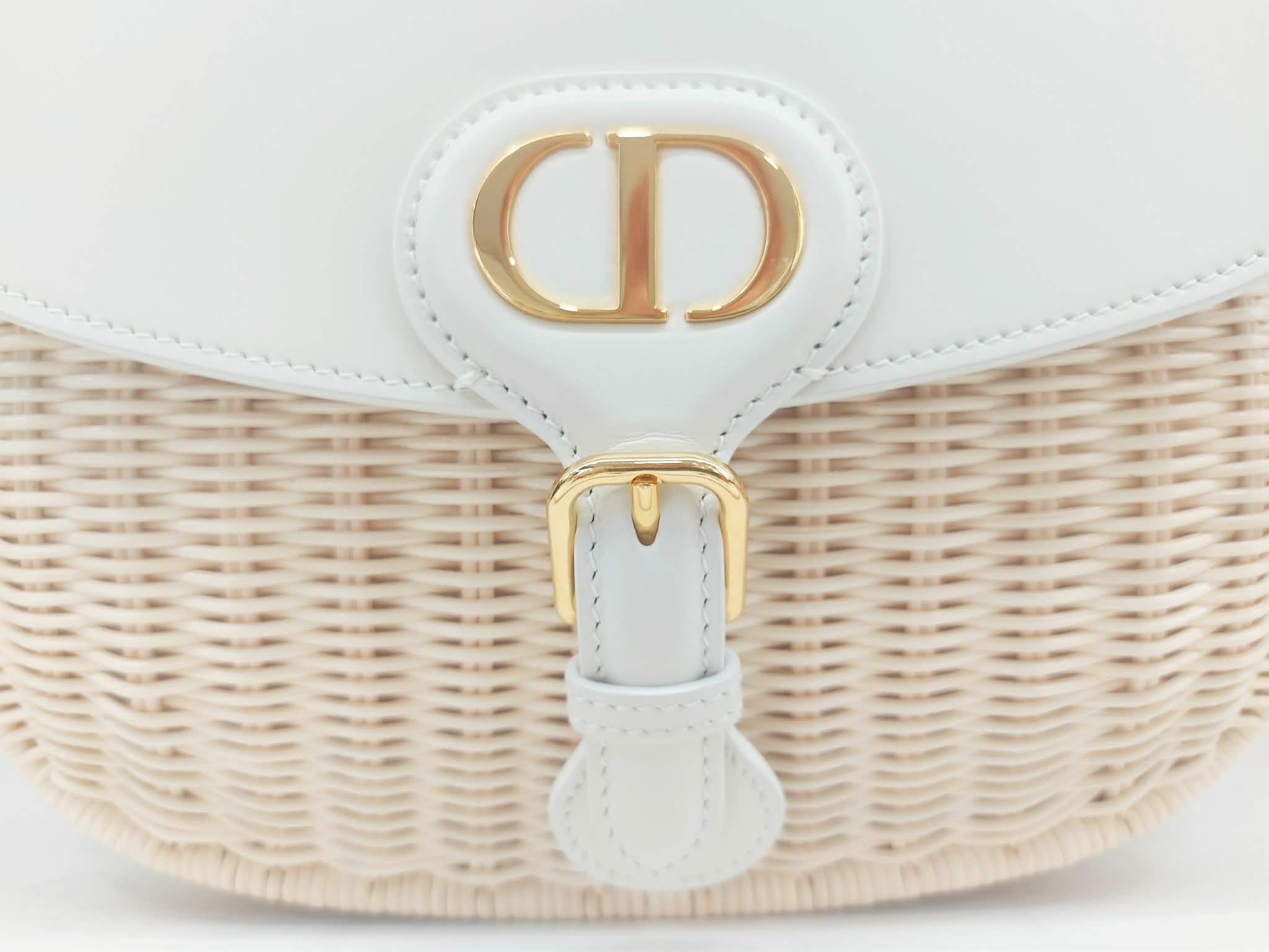 CHRISTIAN DIOR MEDIA BOBBY IN RATTAN