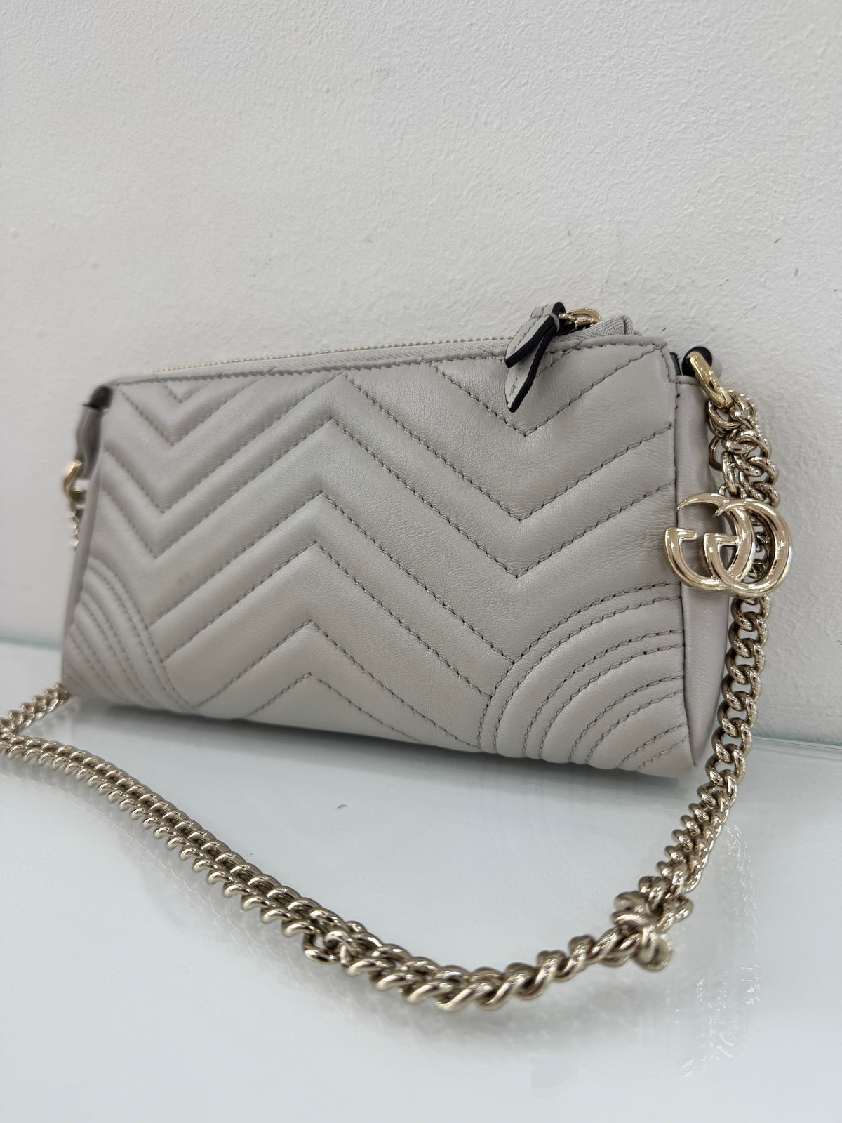 GUCCI BORSA A SPALLA GG MARMONT PICCOLA
