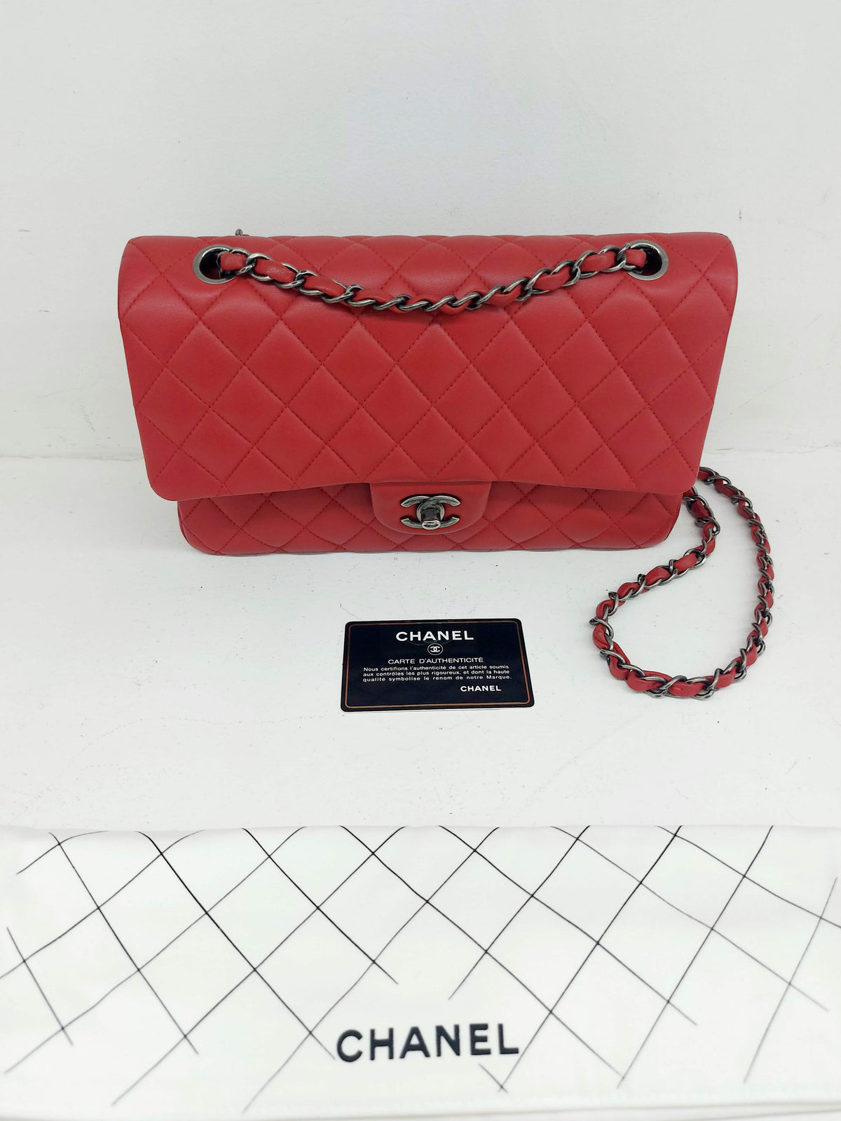 CHANEL TIMELESS CLASSIC RED
