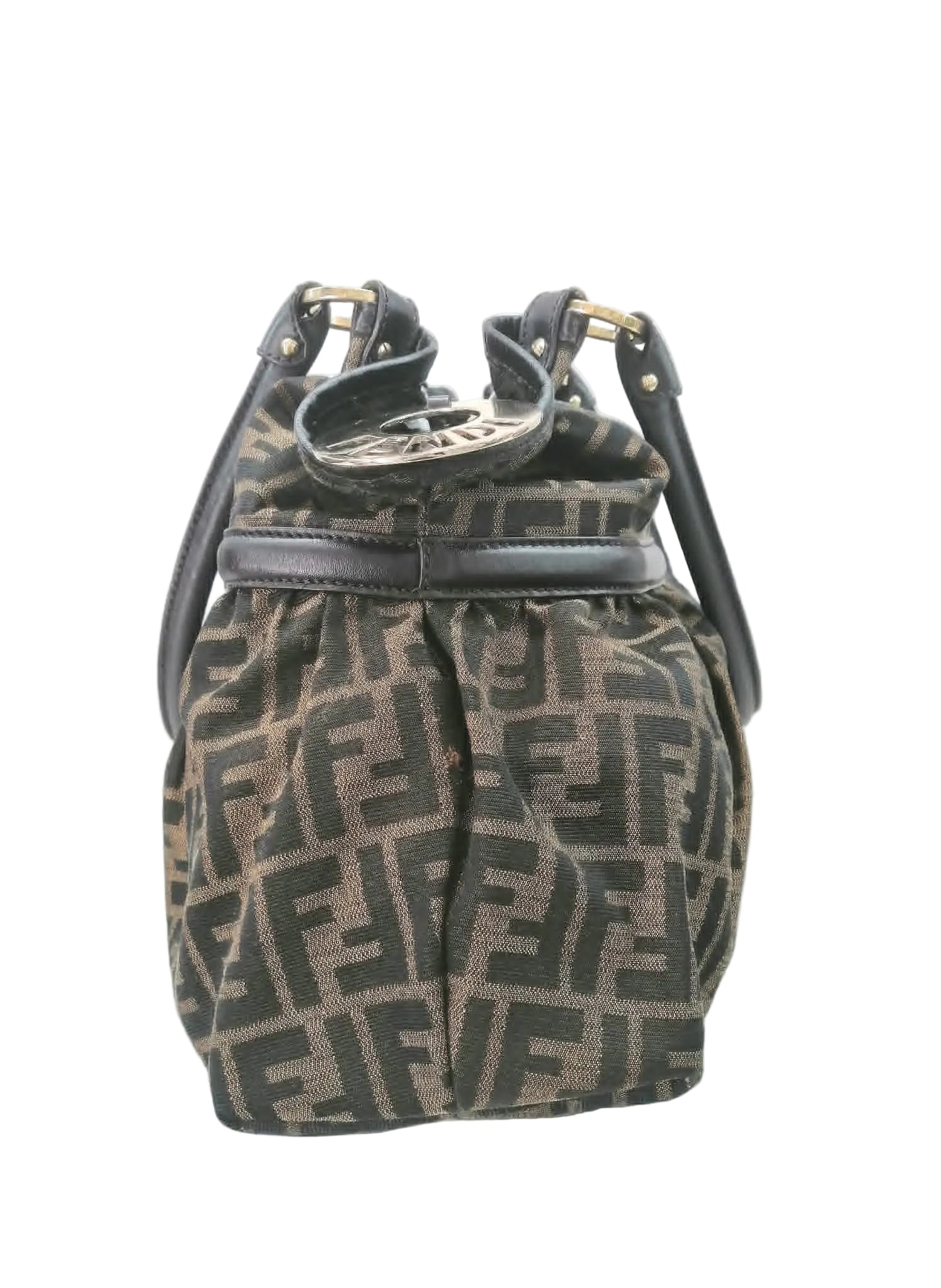 FENDI ZUCCA LARGE CHEF SHOPPER TOTE