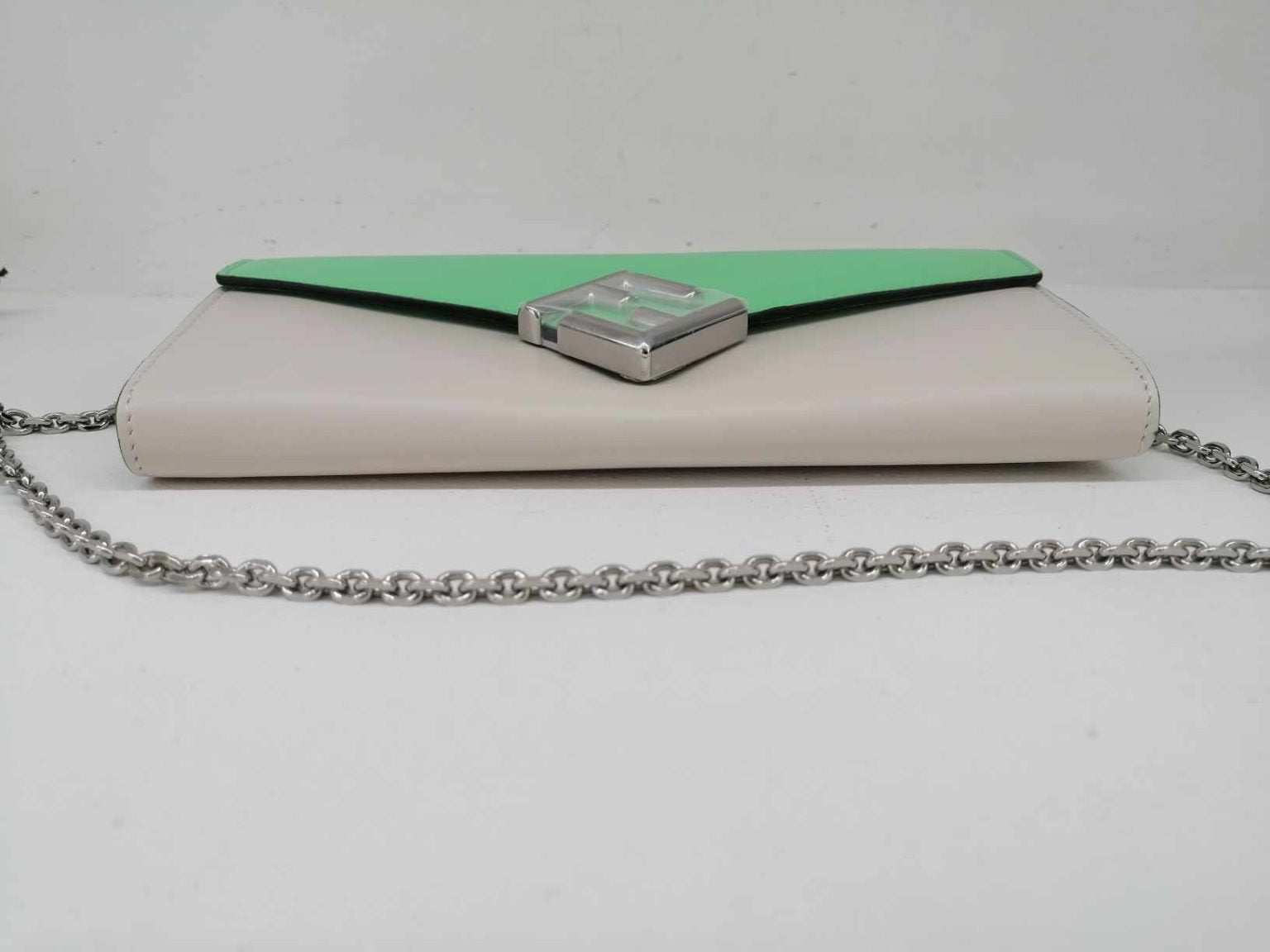 Fendi Wallet Continental With Chain FF Diamonds