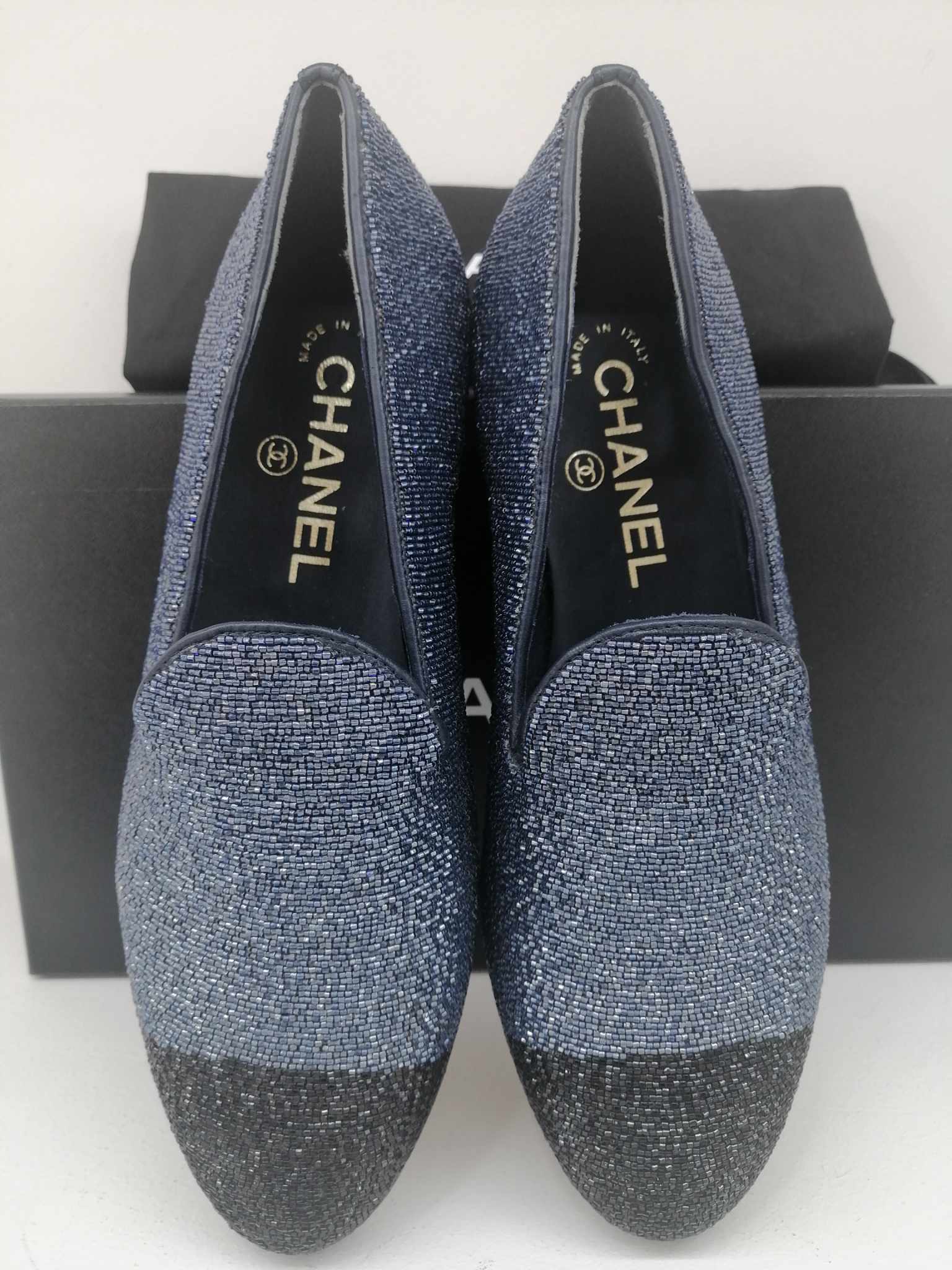 Chanel Mocassini Pearl Embroidery N°36C