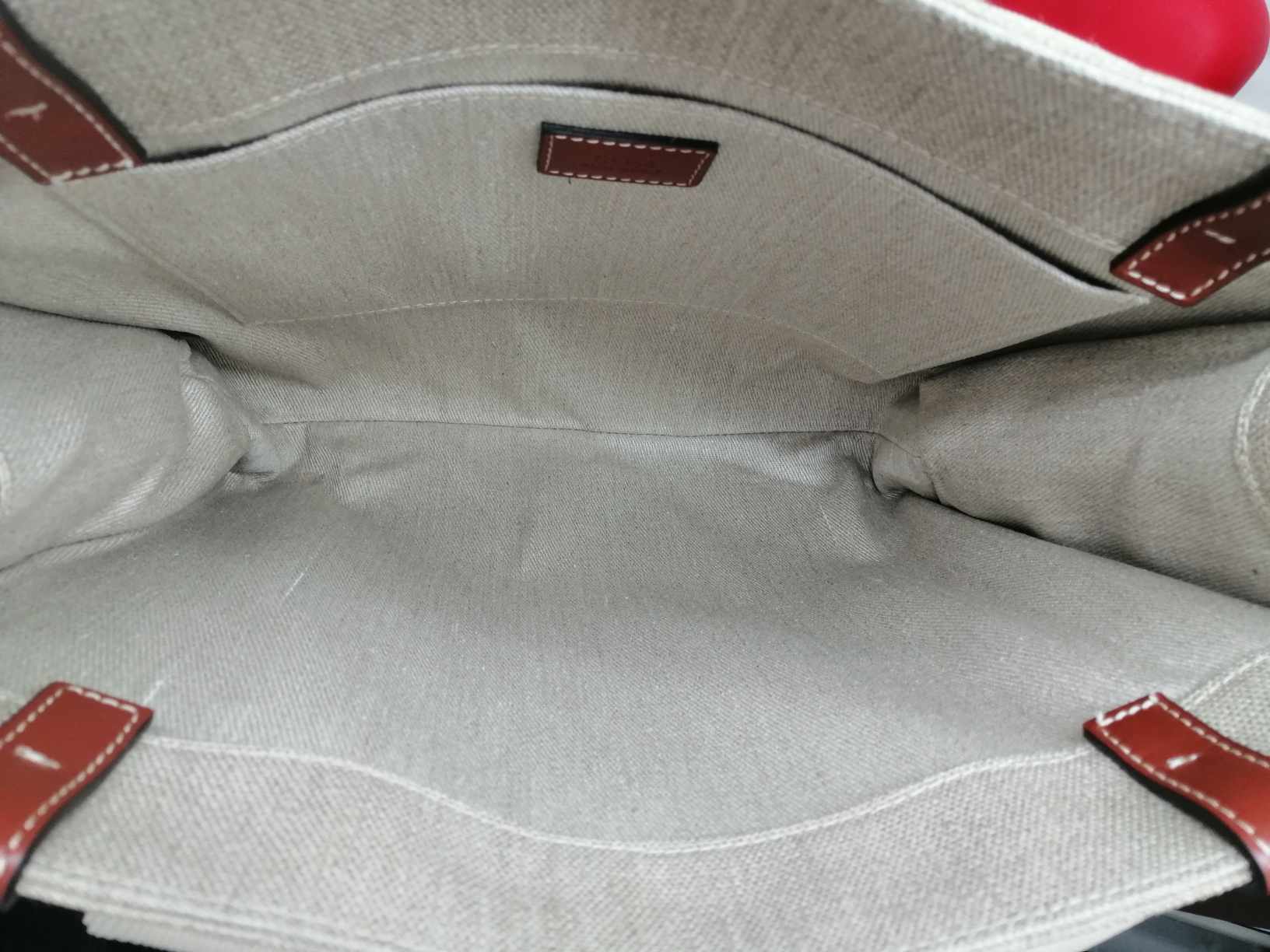 CHLOE' TOTE BAG WOODY IN LINO