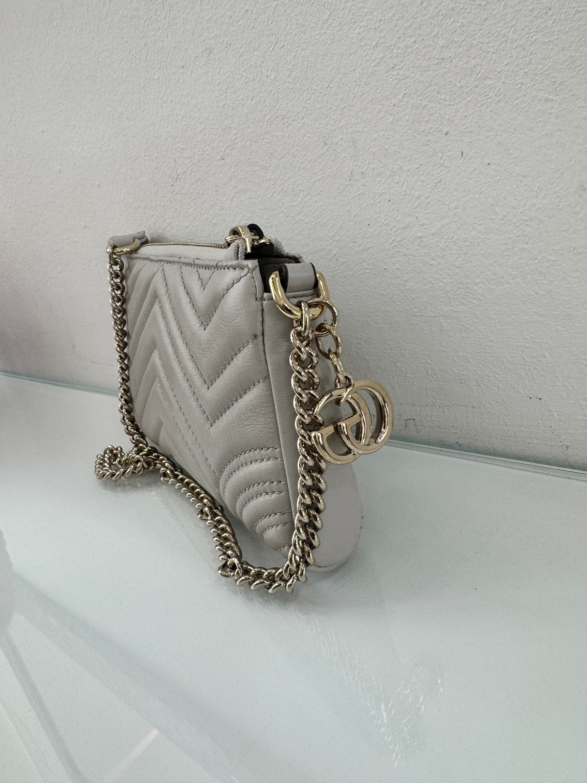 GUCCI BORSA A SPALLA GG MARMONT PICCOLA
