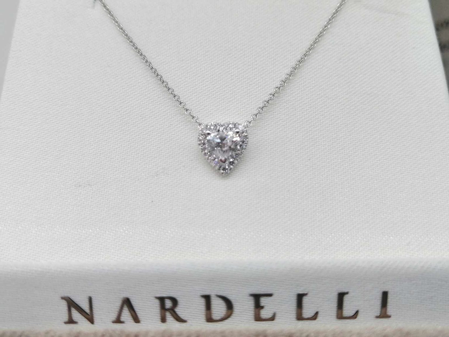 Nardelli Collier Cuore Diamanti