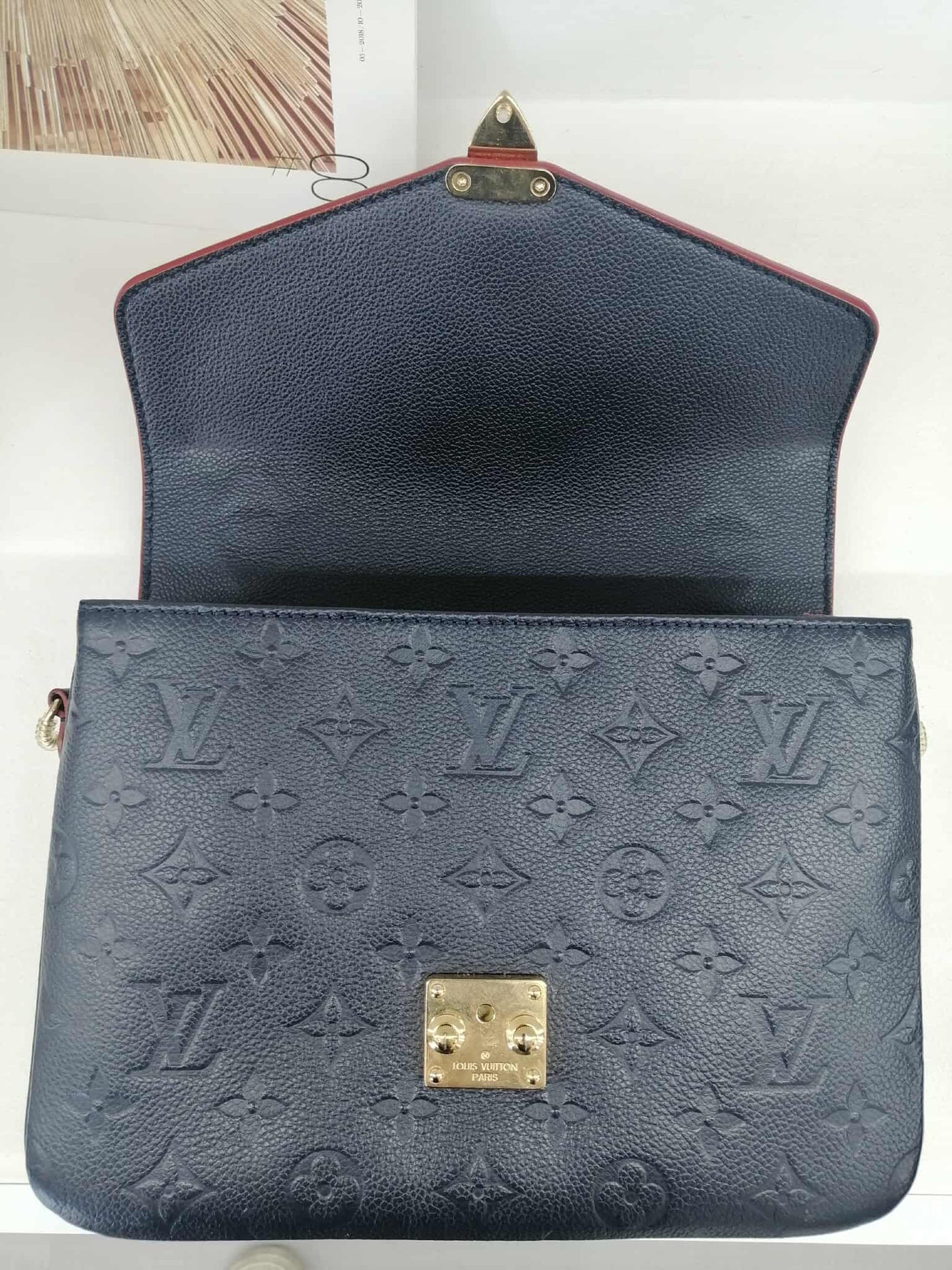 LOUIS VUITTON METIS EMPREINTE BLU NAVY