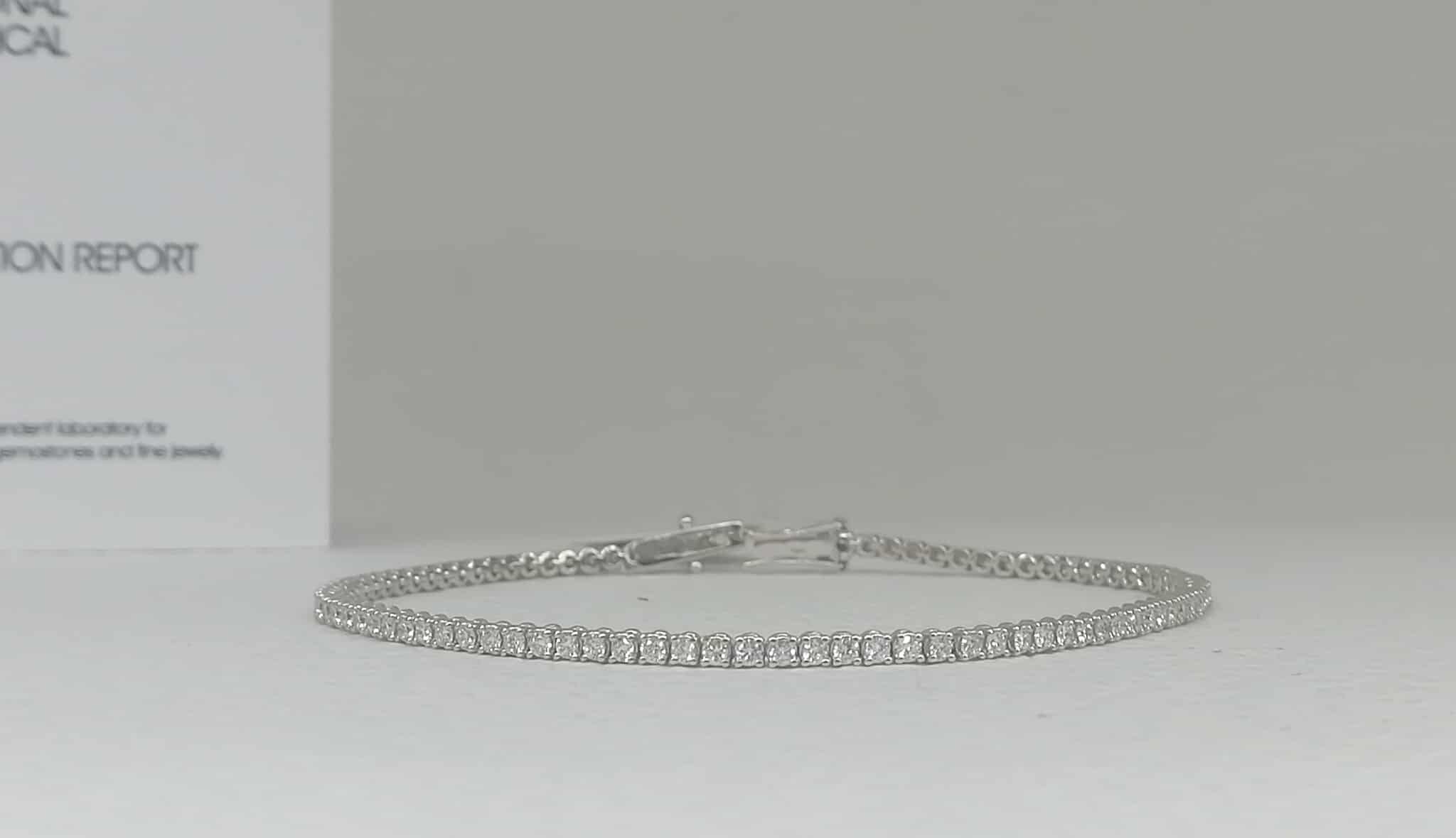 TENNIS BRACCIALE DIAMANTI