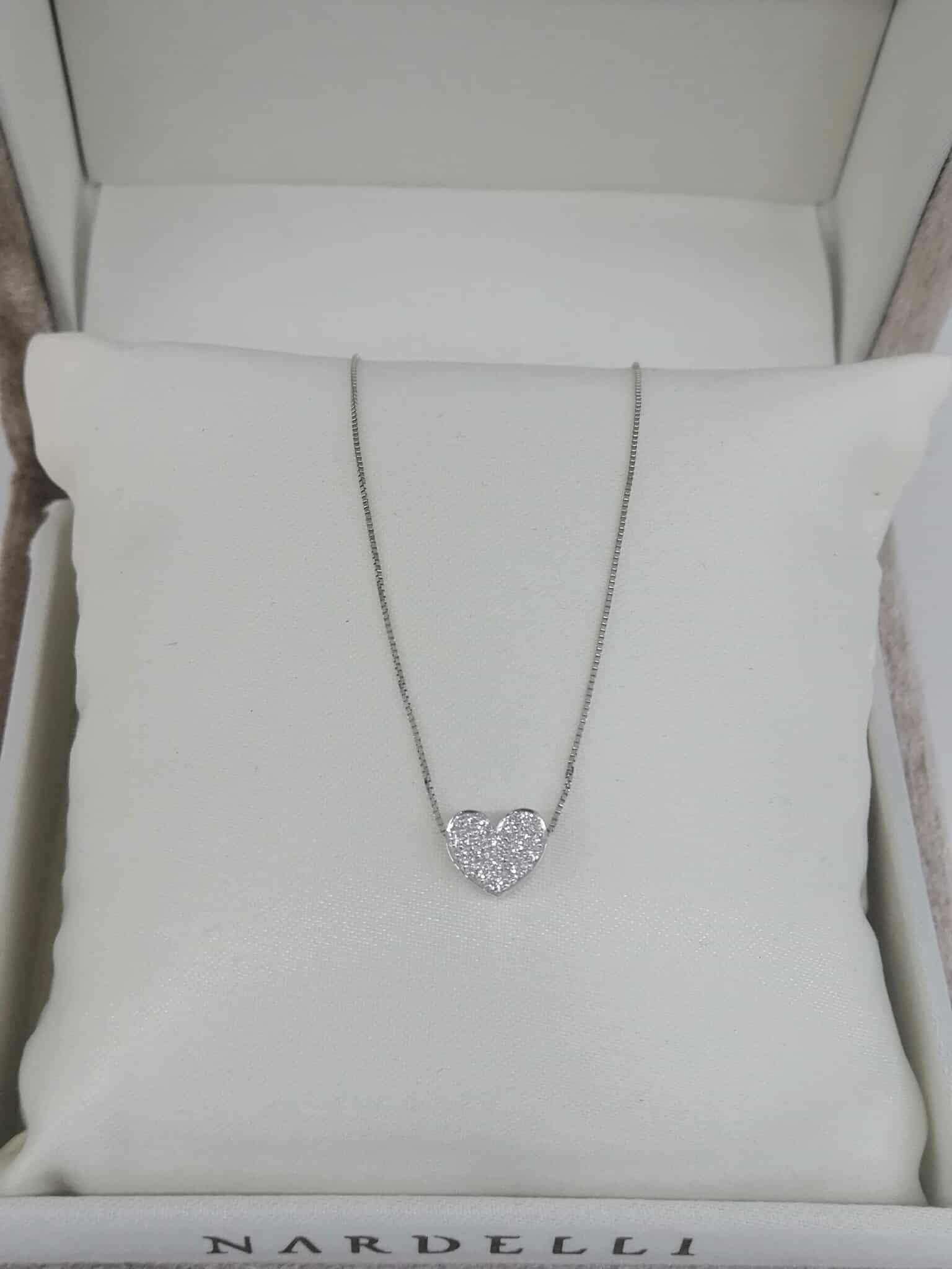 Nardelli Coll. Ellis Collier Cuore Oro e Diamanti