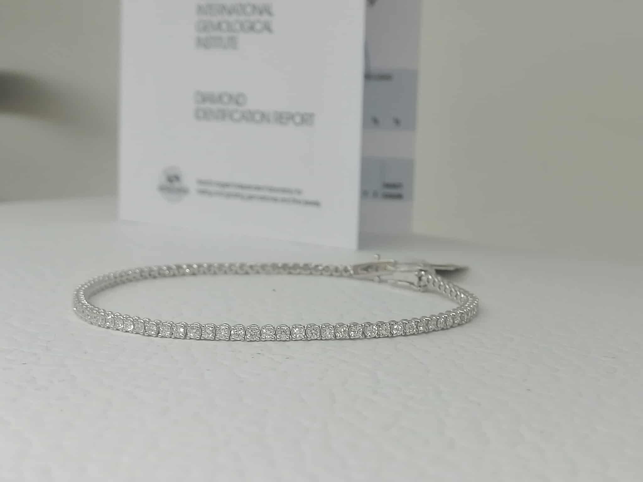 TENNIS BRACCIALE DIAMANTI
