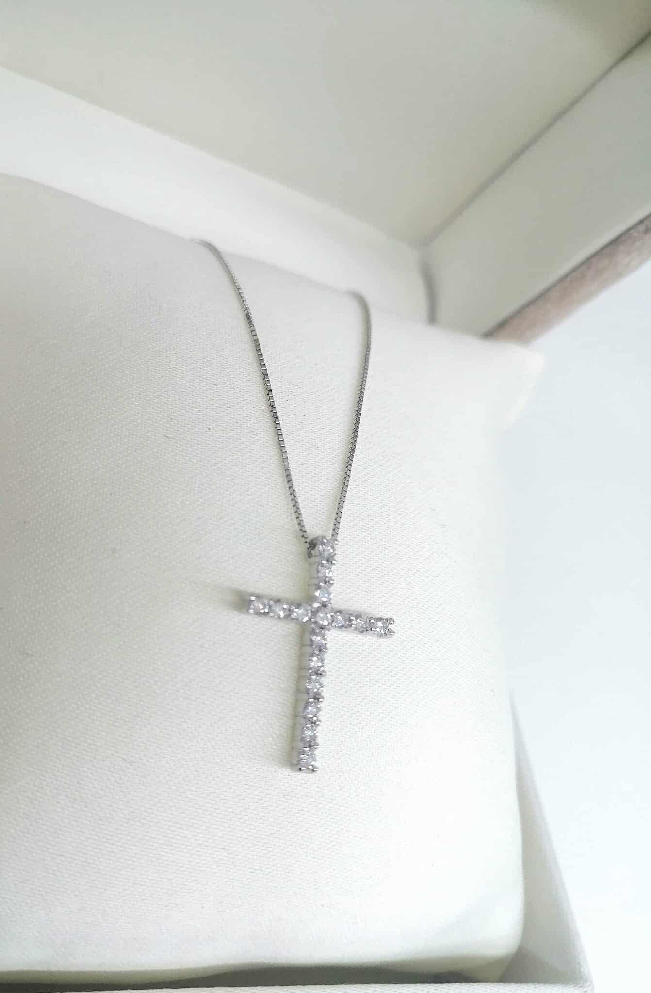 Nardelli Coll. Ellis Collier Crucis Oro e Diamanti