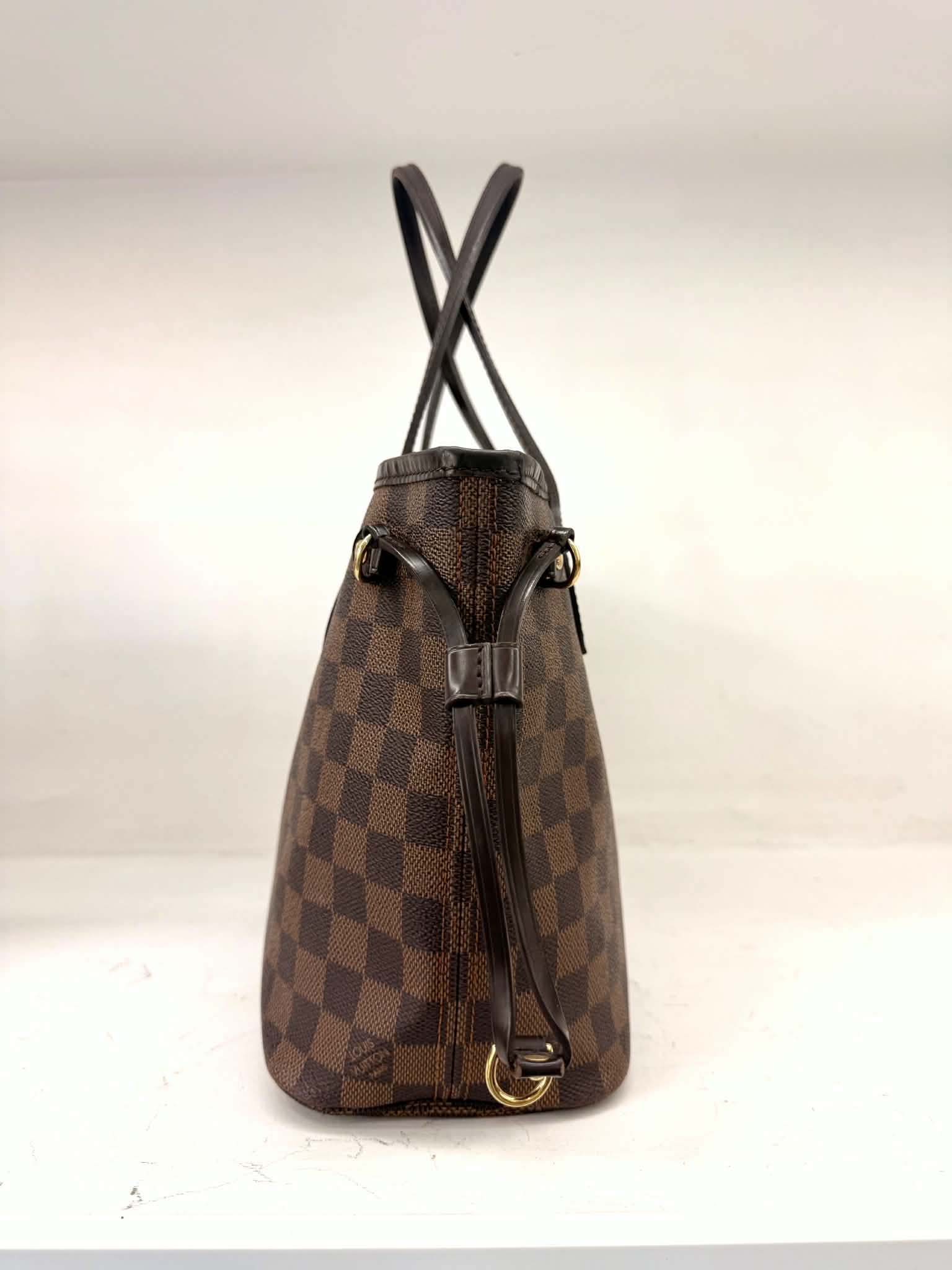 LOUIS VUITTON NEVERFULL PM EBENE