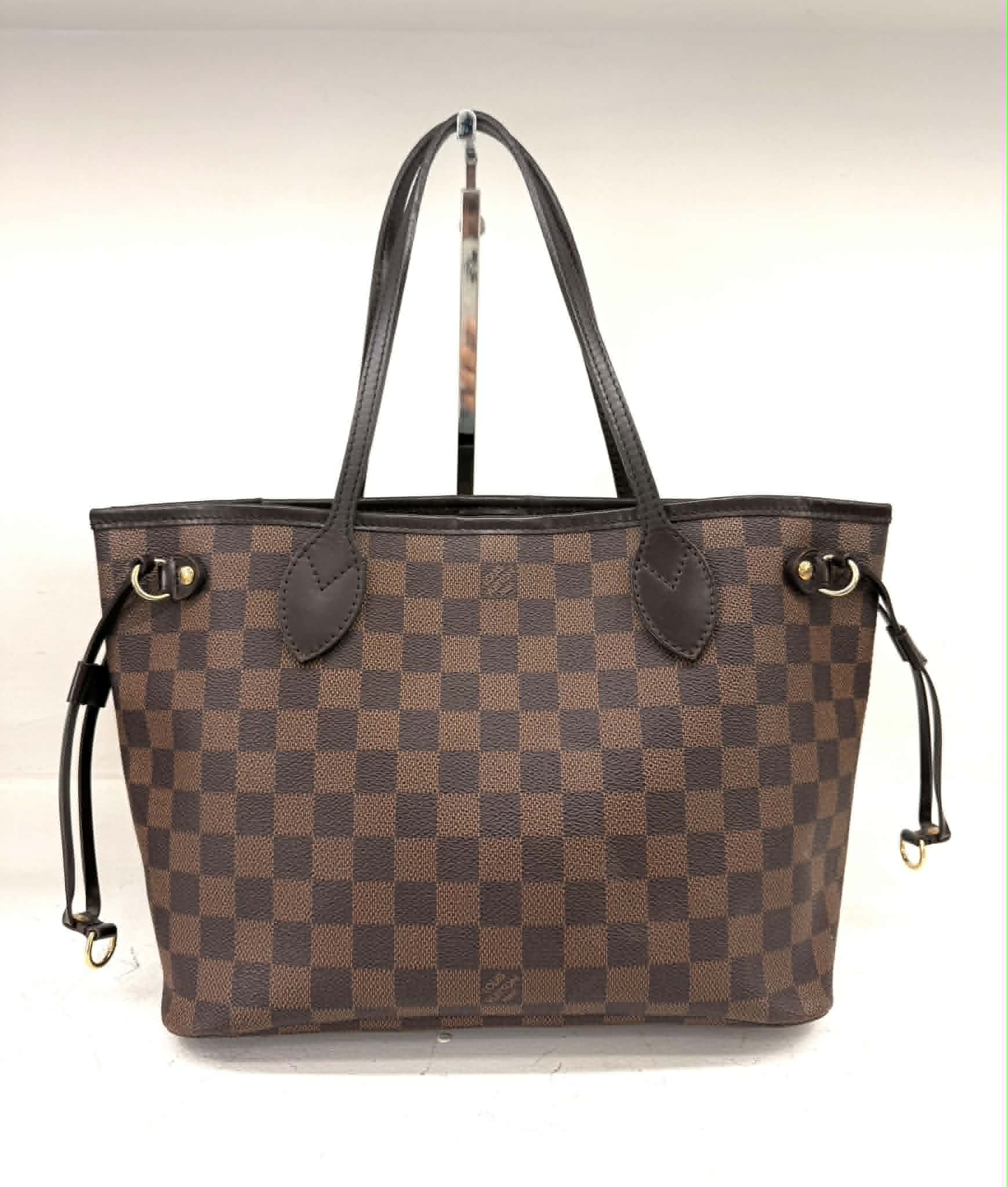 LOUIS VUITTON NEVERFULL PM EBENE