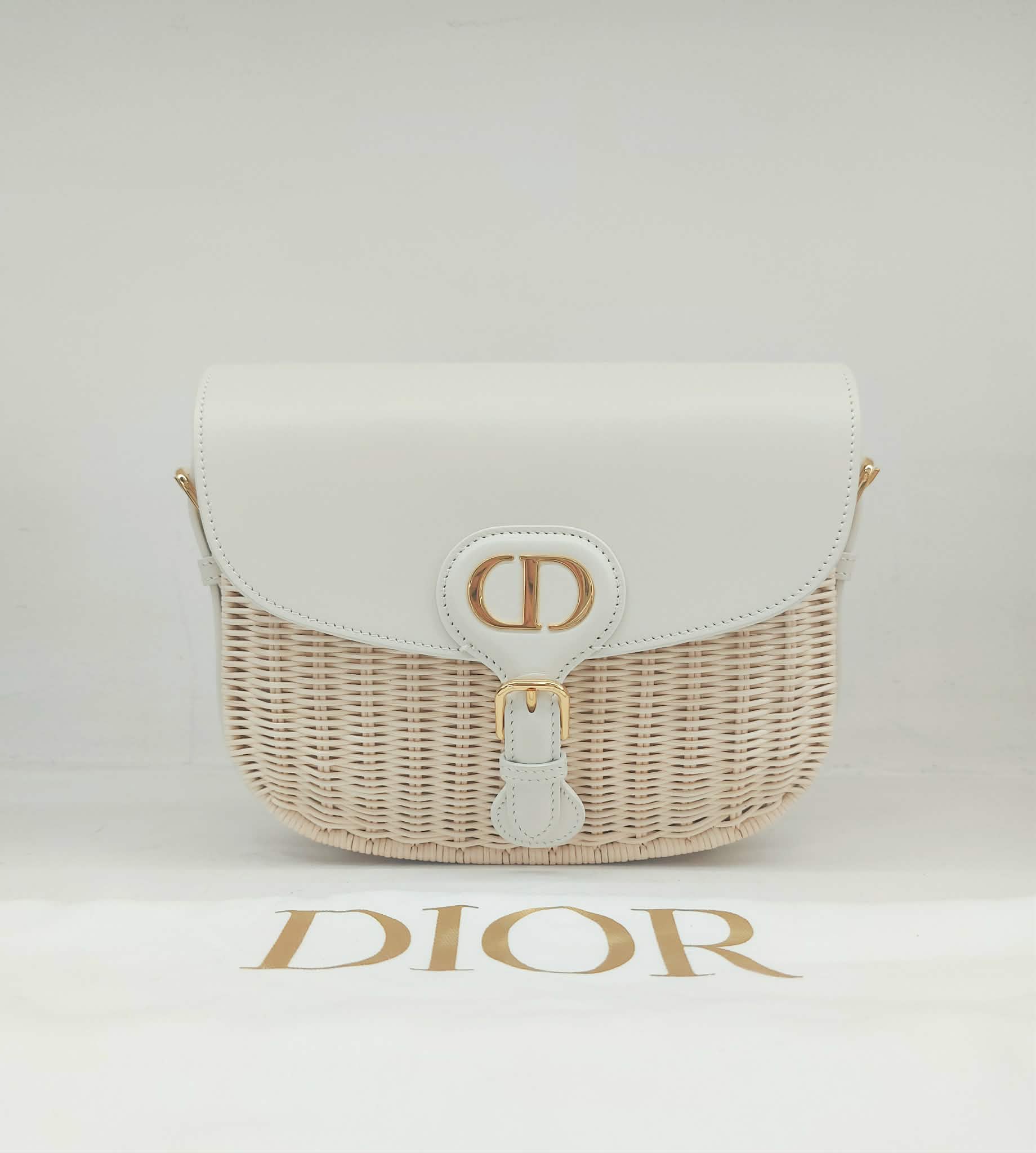 CHRISTIAN DIOR MEDIA BOBBY IN RATTAN