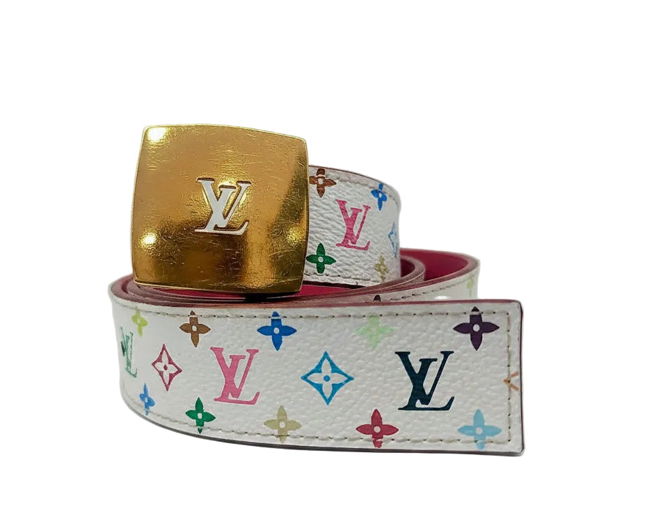 LOUIS VUITTON CINTURA MULTICOLOR TG80