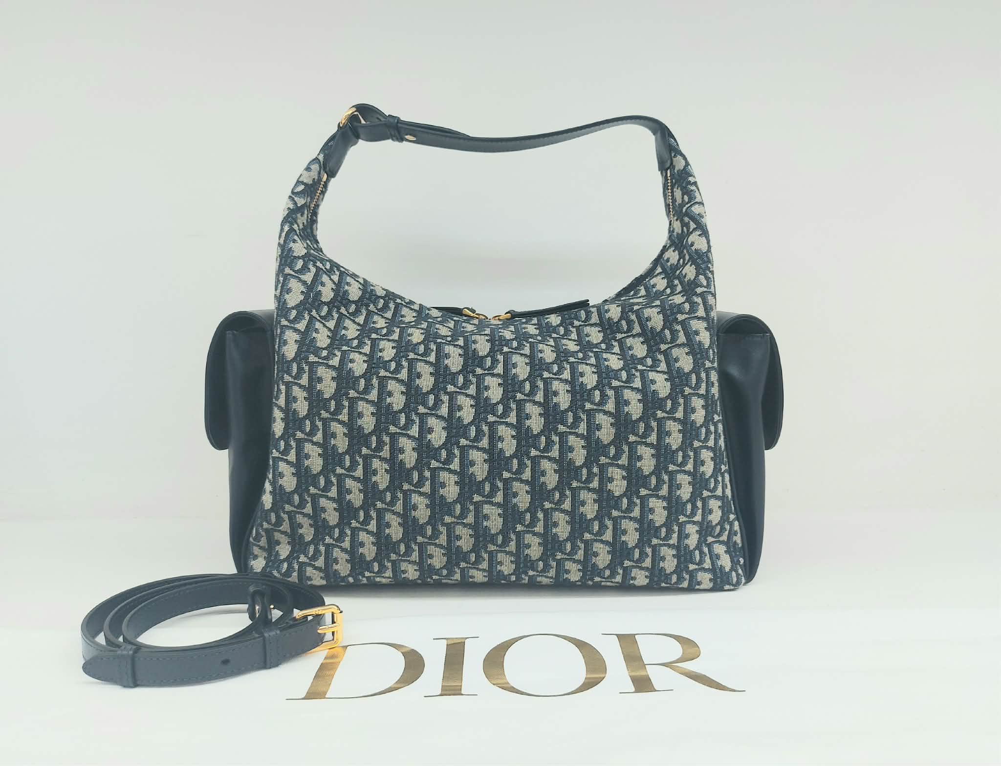 CHRISTIAN DIOR LARGE D-DREAM BLUE