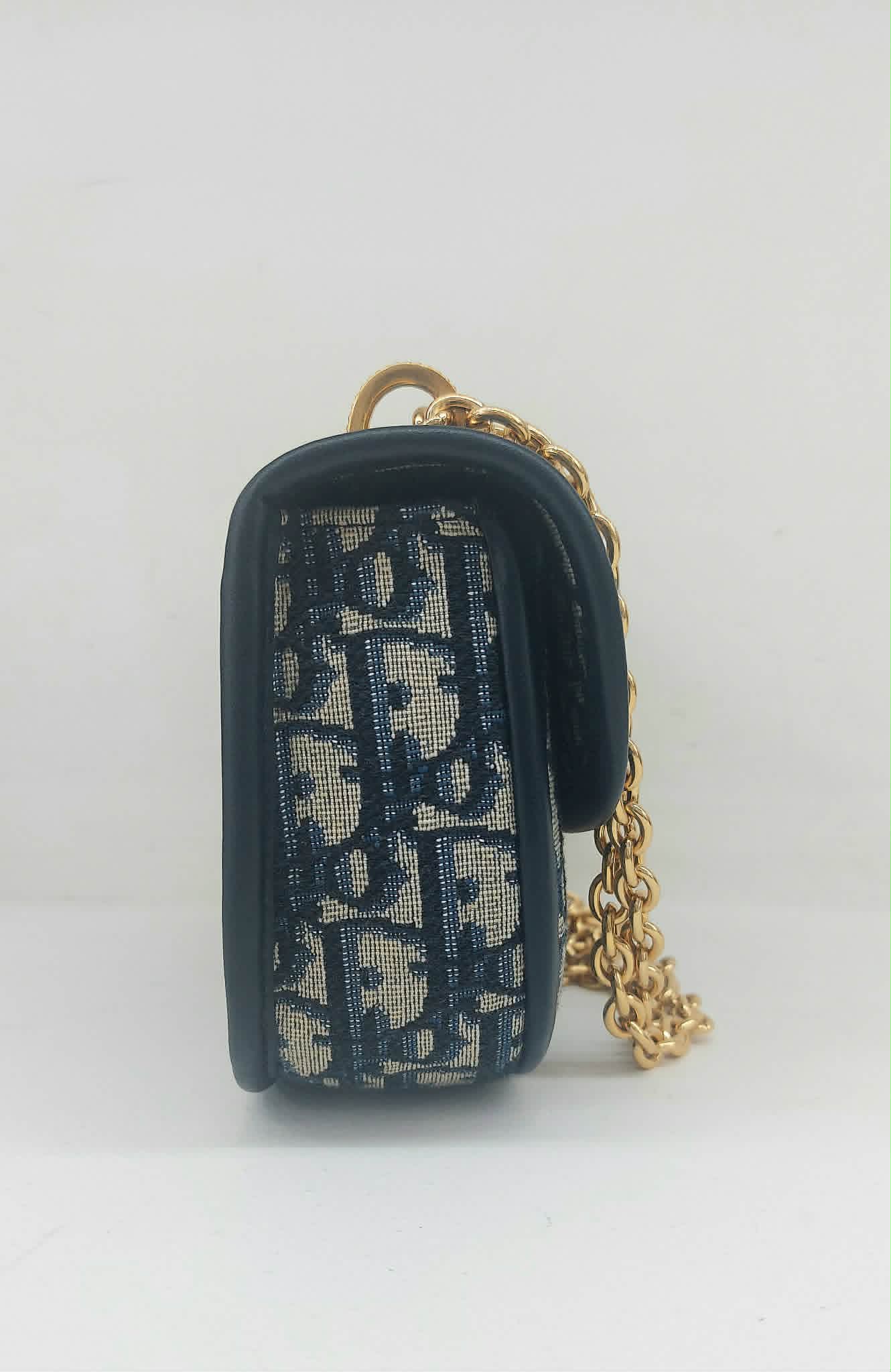 CHRISTIAN DIOR MEDAILLON FLAP BAG SMALL