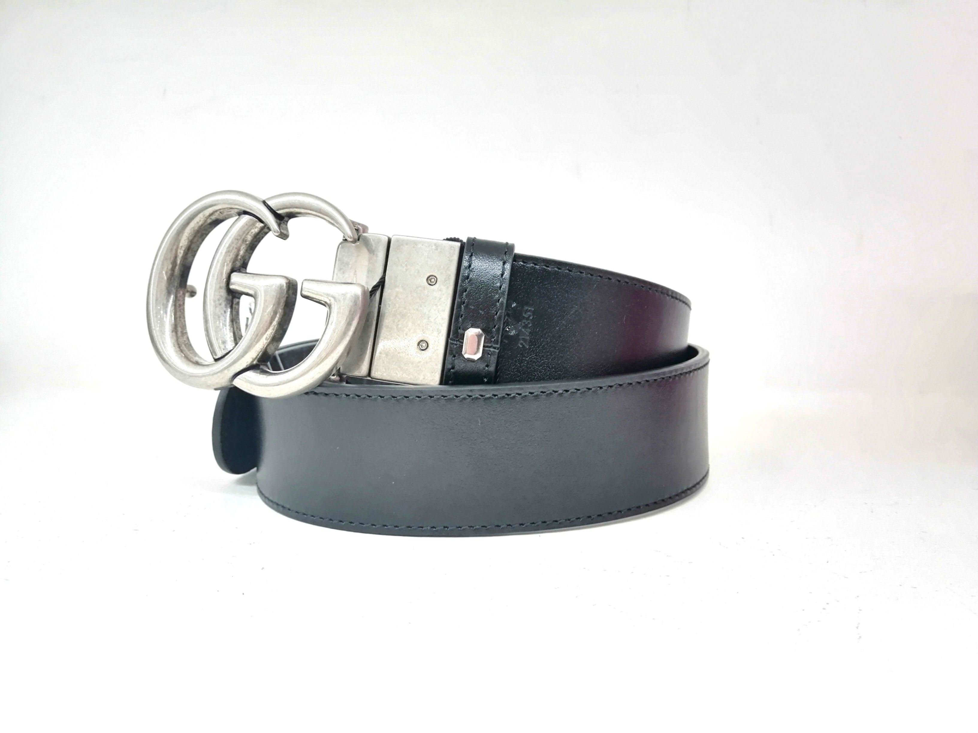 GUCCI CINTURA GG REVERIBLE 3,7CM