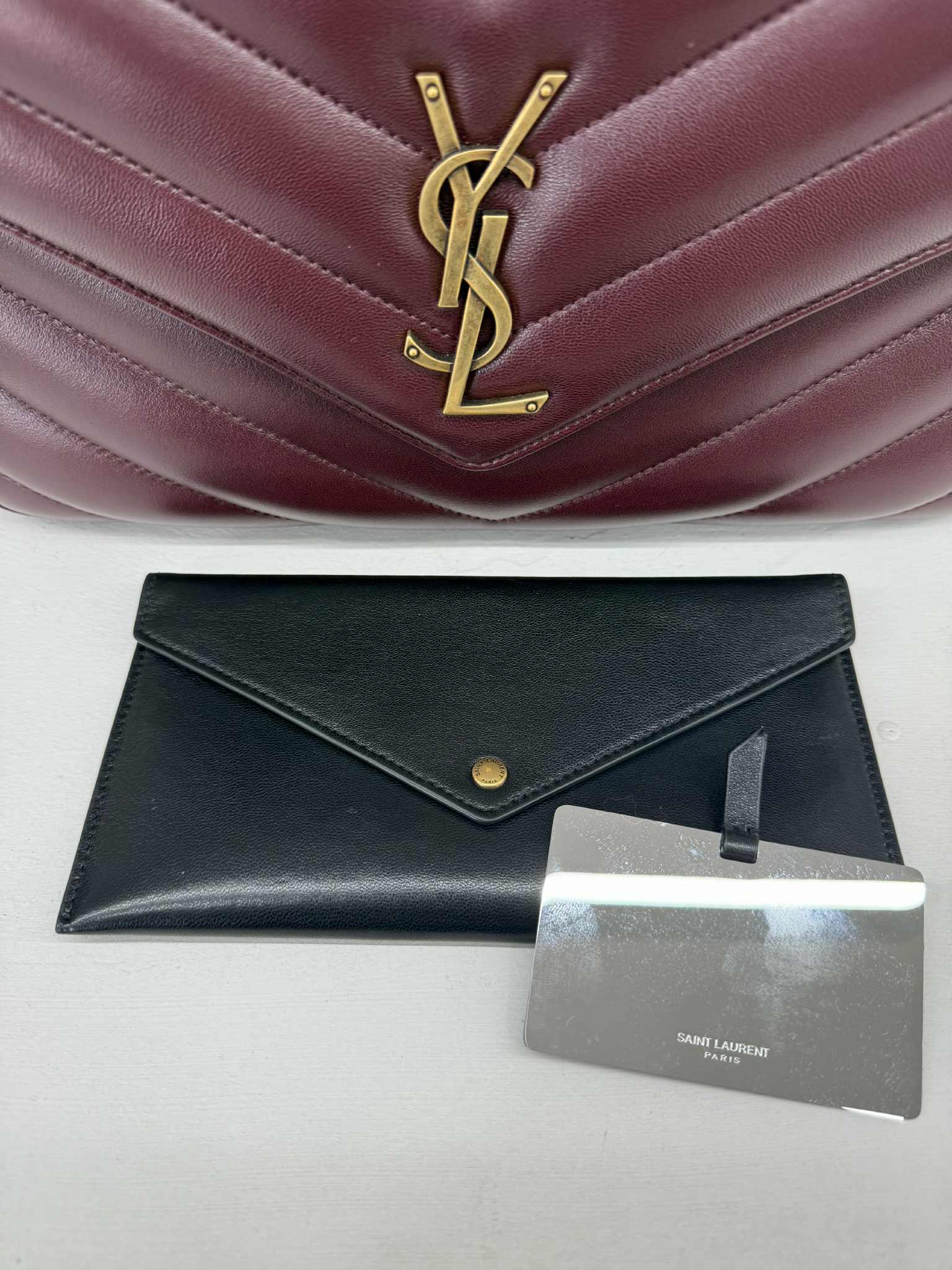 LOULOU MEDIUM IN PELLE DI AGNELLO TRAPUNTATA