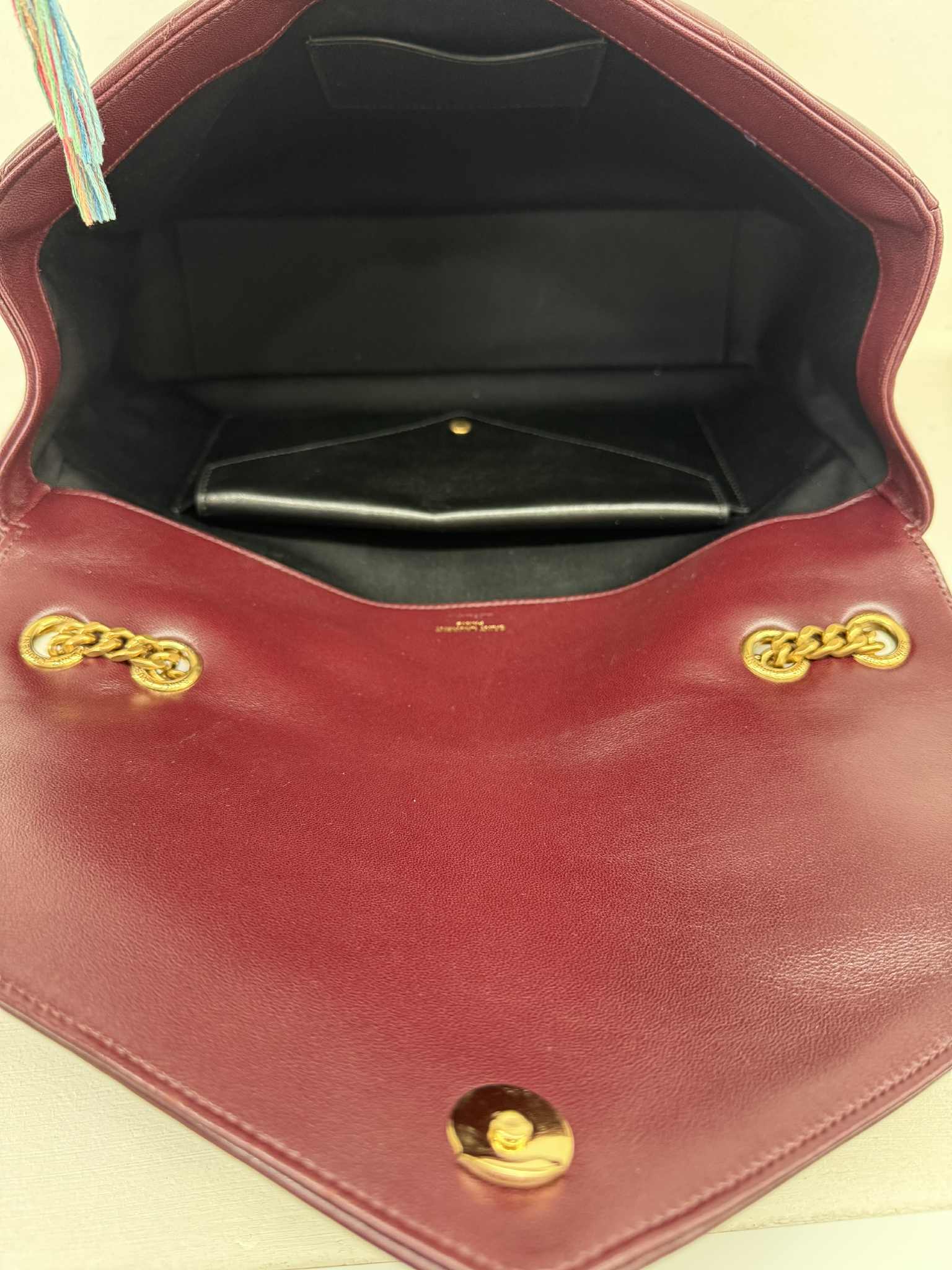 LOULOU MEDIUM IN PELLE DI AGNELLO TRAPUNTATA