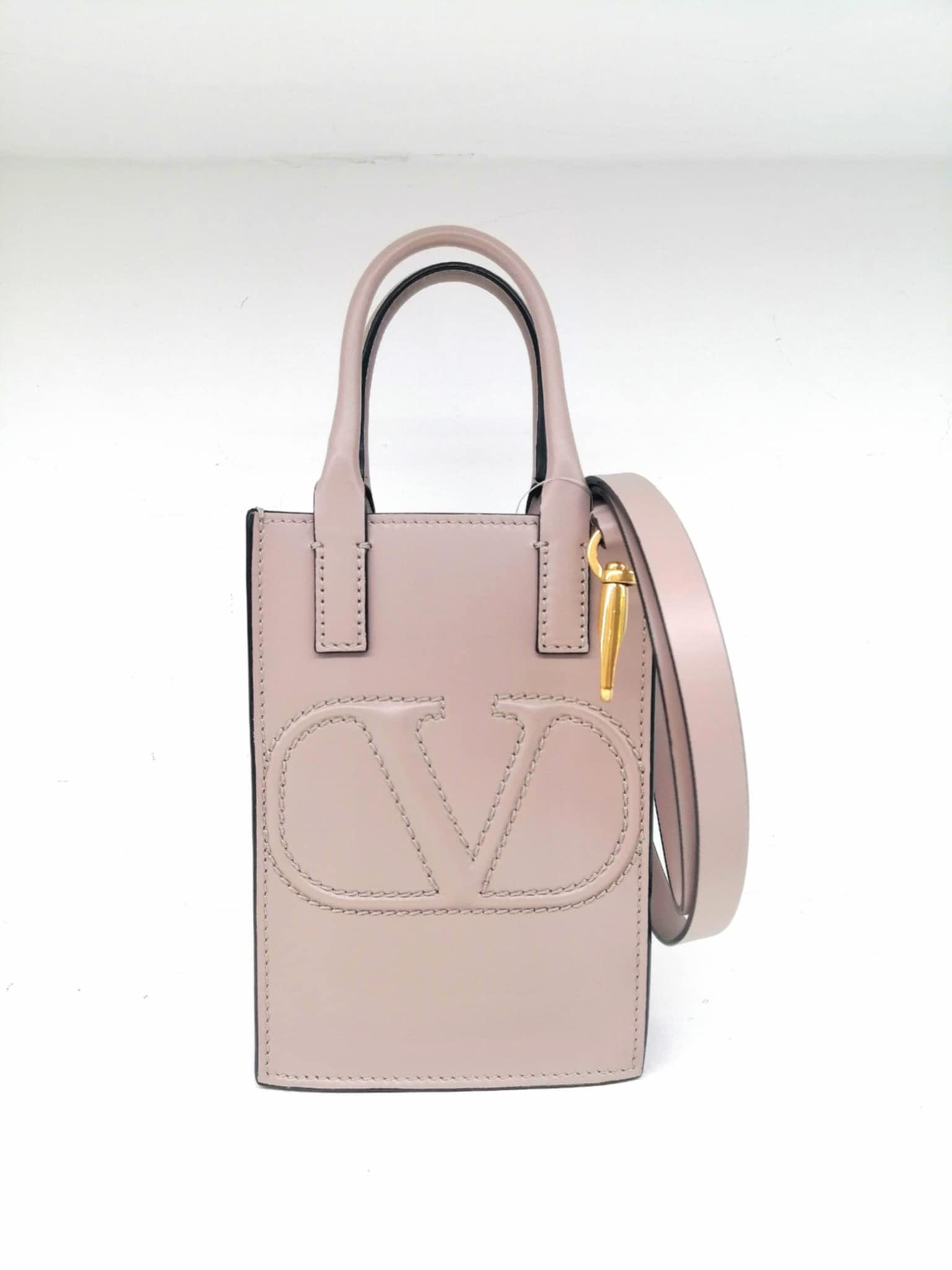 VALENTINO GARAVANI TRACOLLINA IN PELLE CON VLOGO
