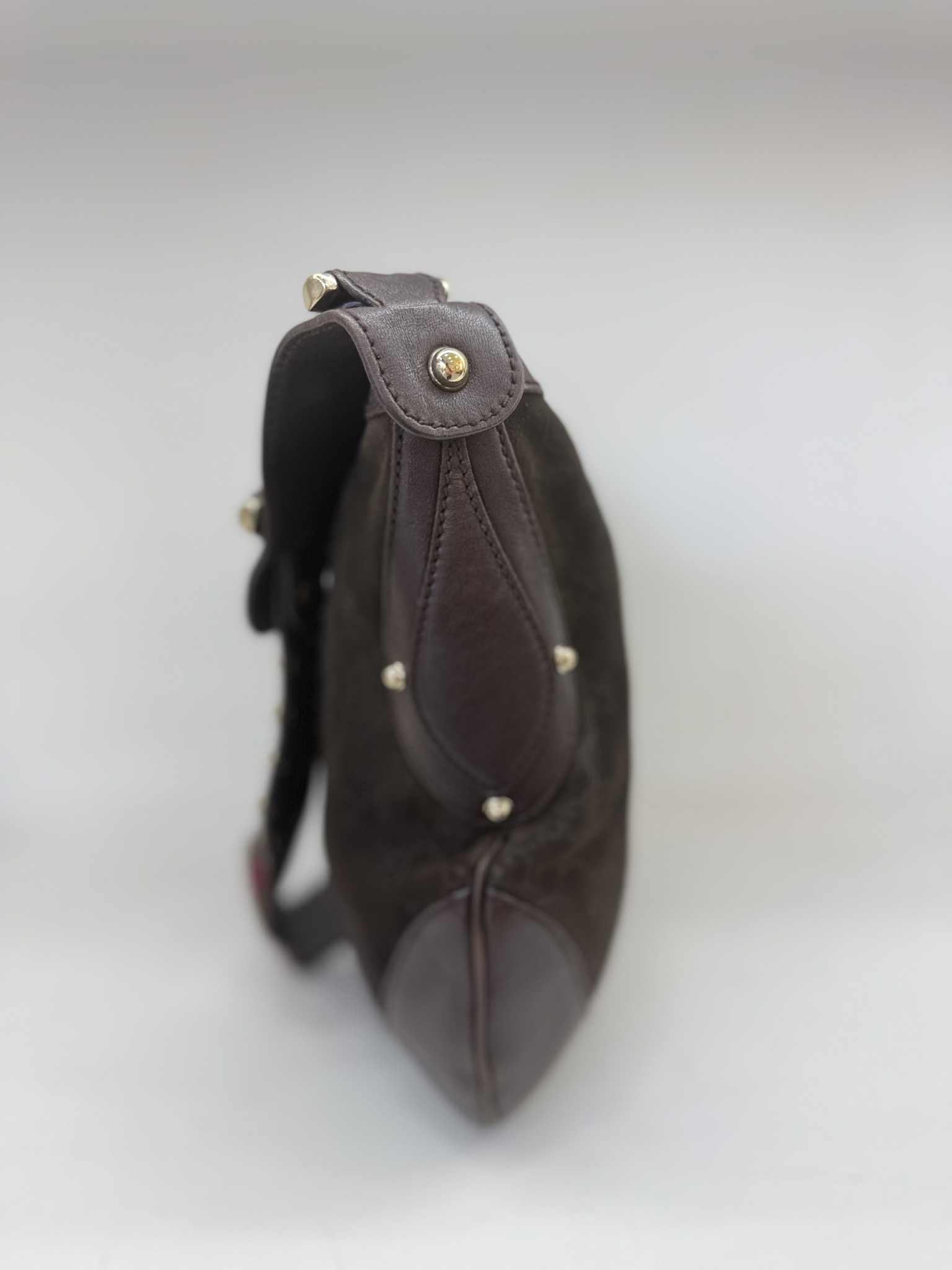 GUCCI TRACOLLA IN CAMOSCIO