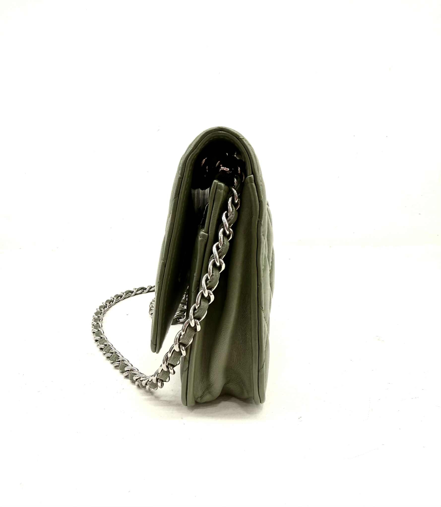 CHANEL WALLET CHAIN VERDE