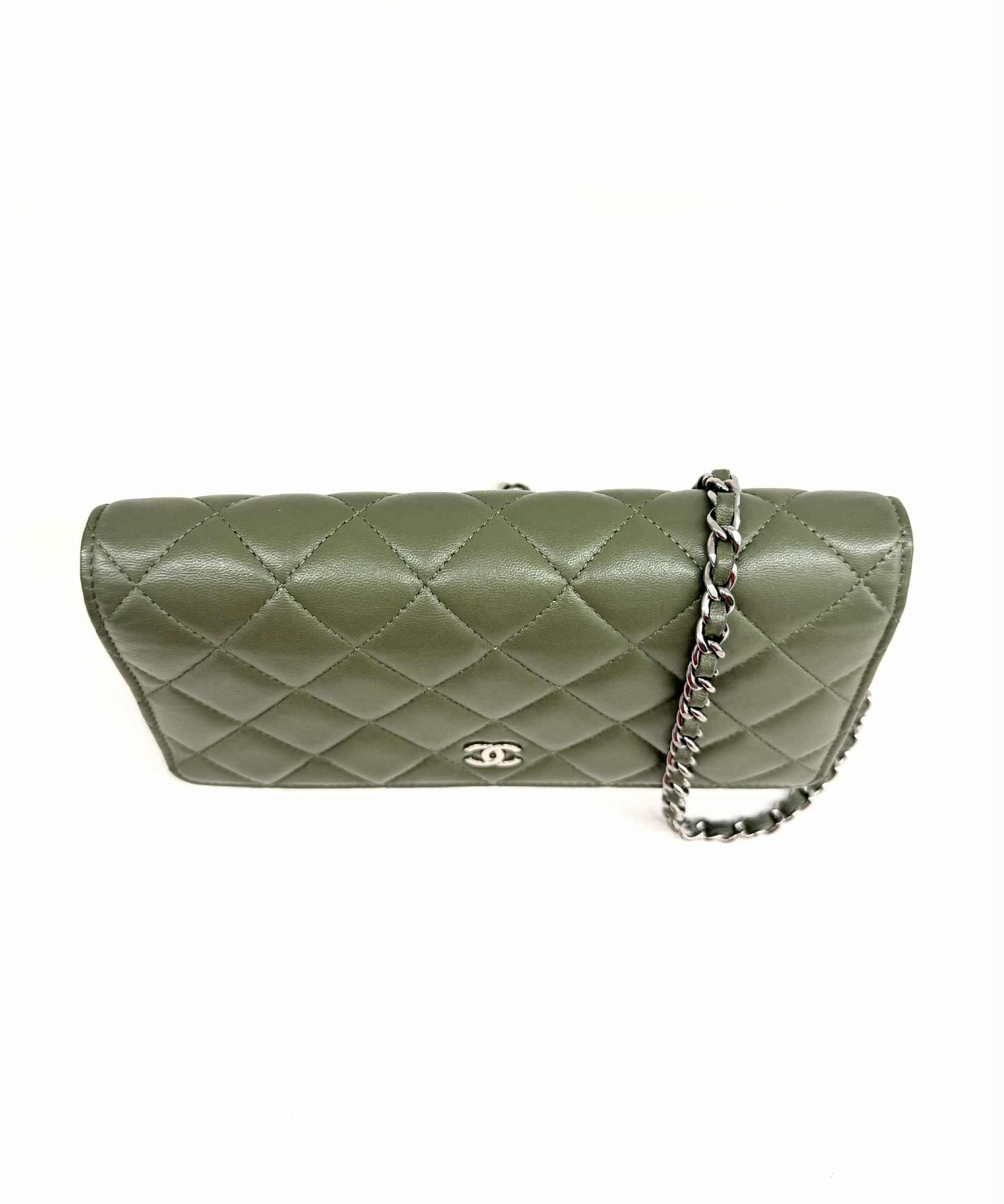 CHANEL WALLET CHAIN VERDE