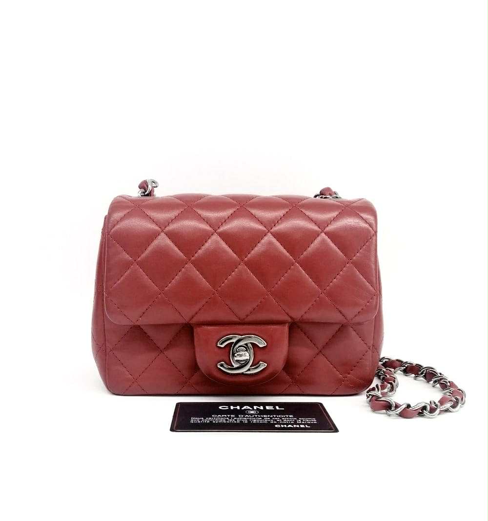 CHANEL TIMELESS MINI ROSSA