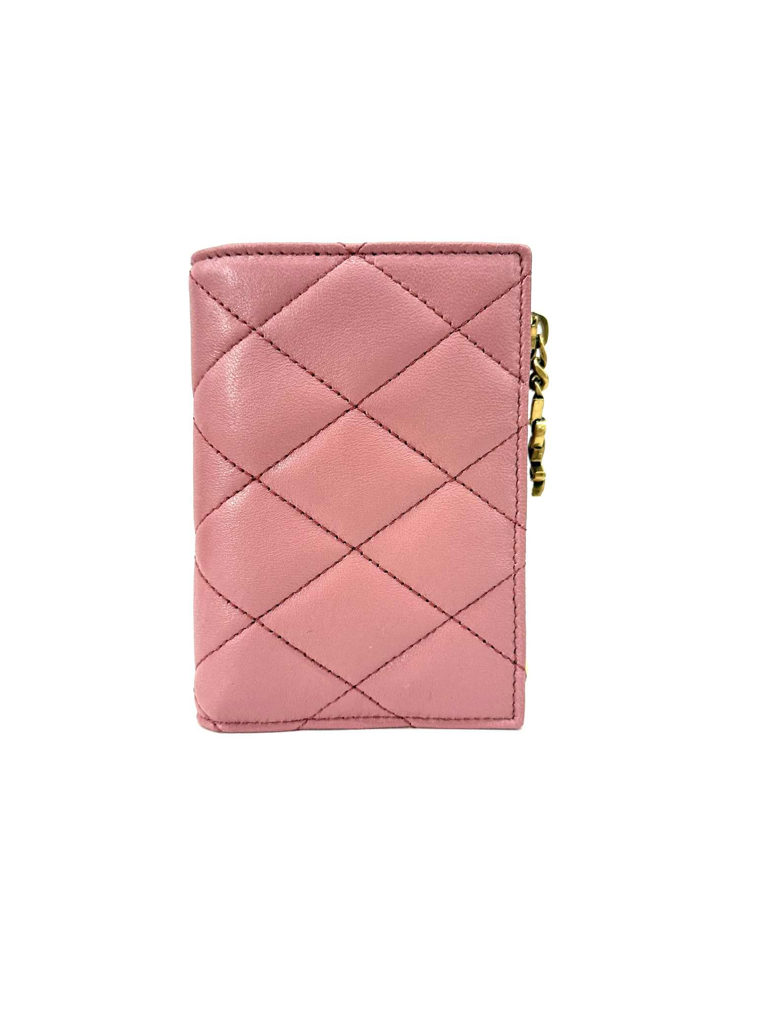 YSL PORTAFOGLI BI-FOLD IN PELLE D’AGNELLO