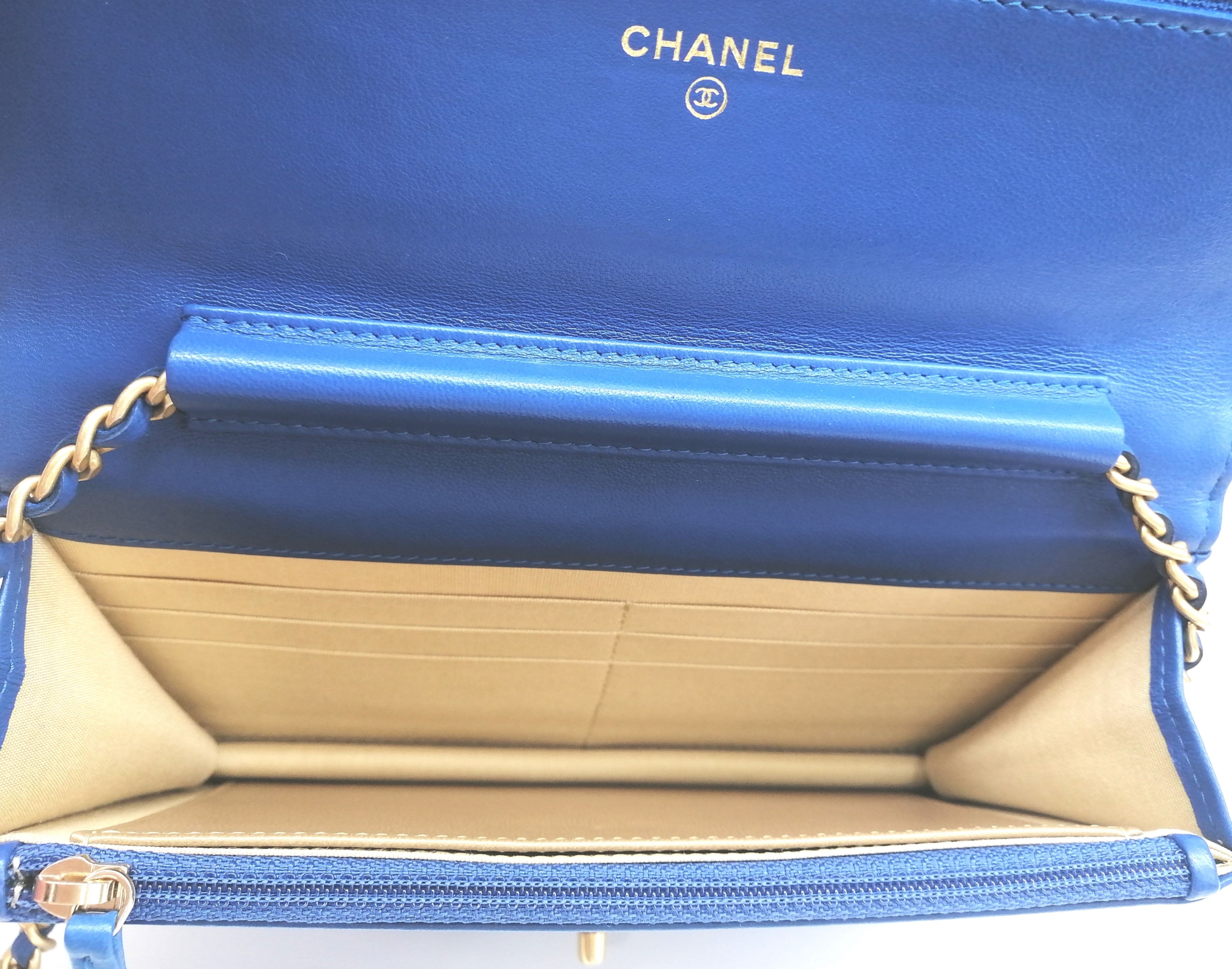 CHANEL WALLET CHAIN PEARL CRUSH