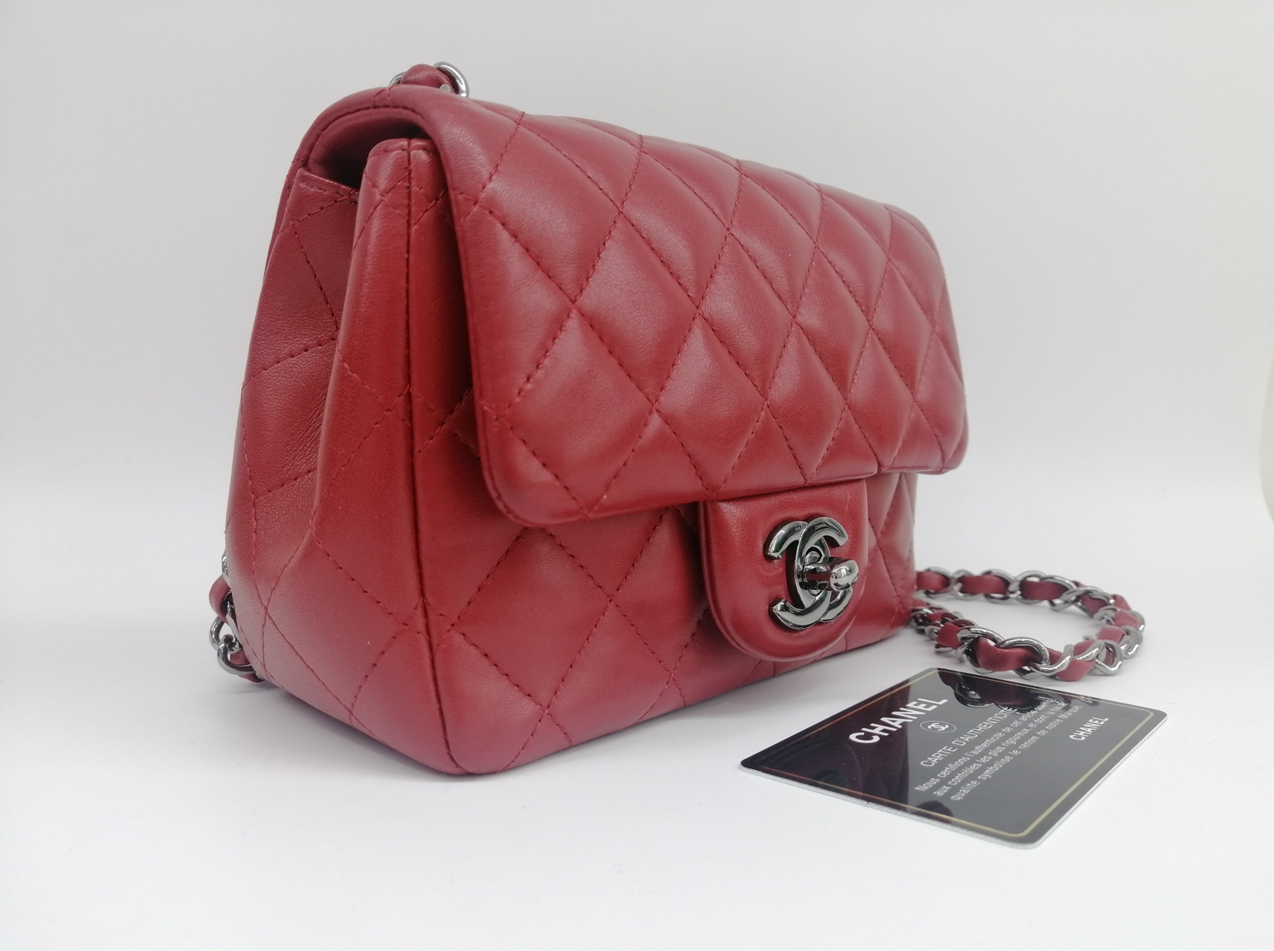CHANEL TIMELESS MINI ROSSA