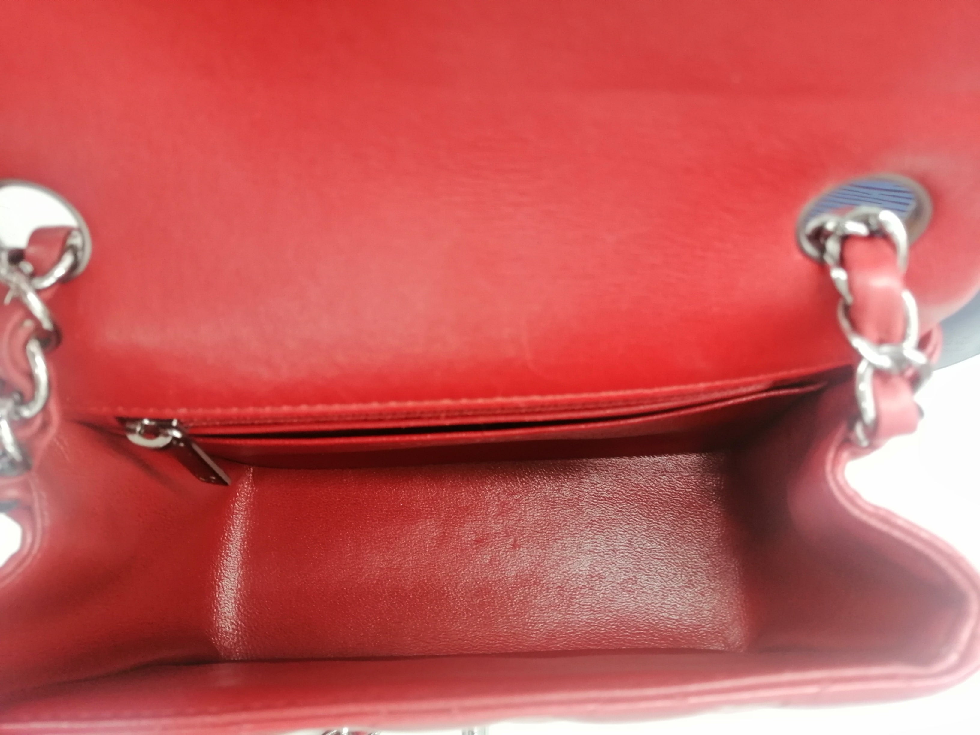 CHANEL TIMELESS MINI ROSSA