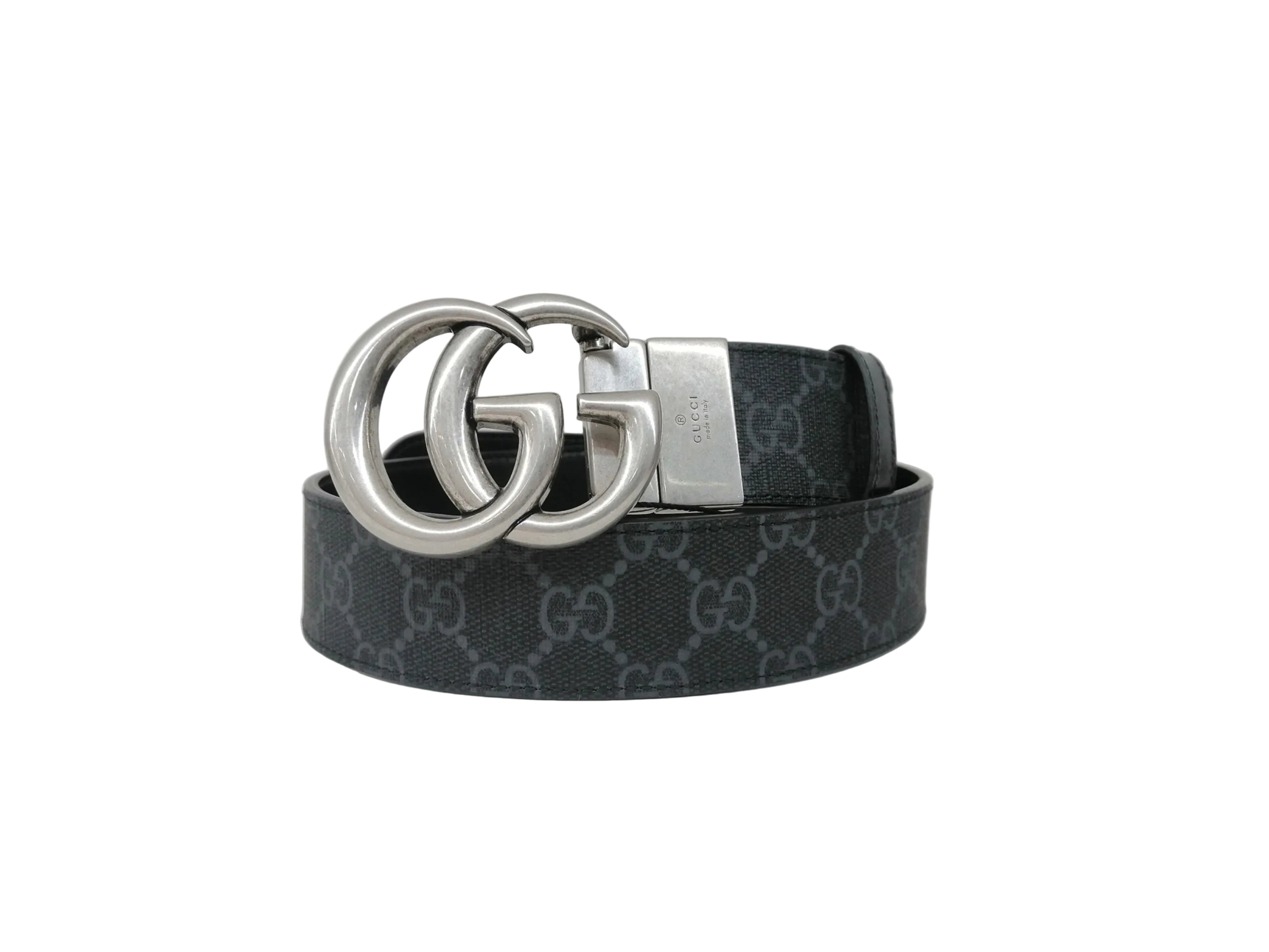 GUCCI CINTURA GG REVERIBLE 3,7CM