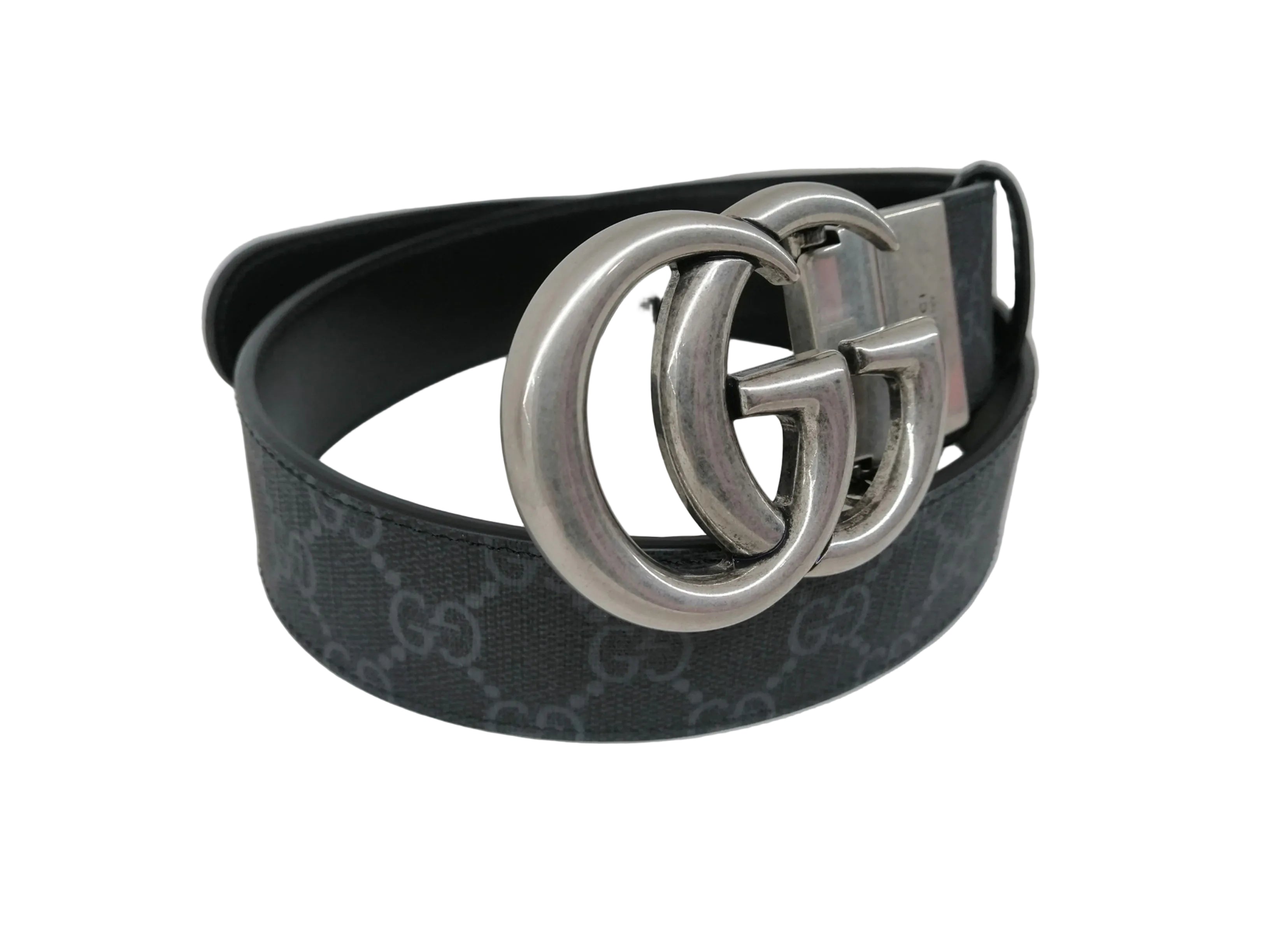 GUCCI CINTURA GG REVERIBLE 3,7CM
