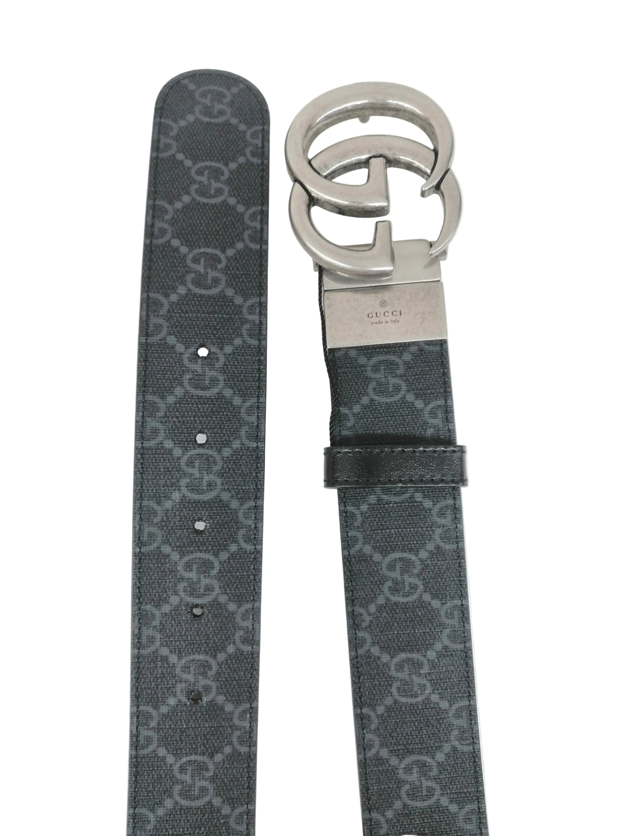 GUCCI CINTURA GG REVERIBLE 3,7CM