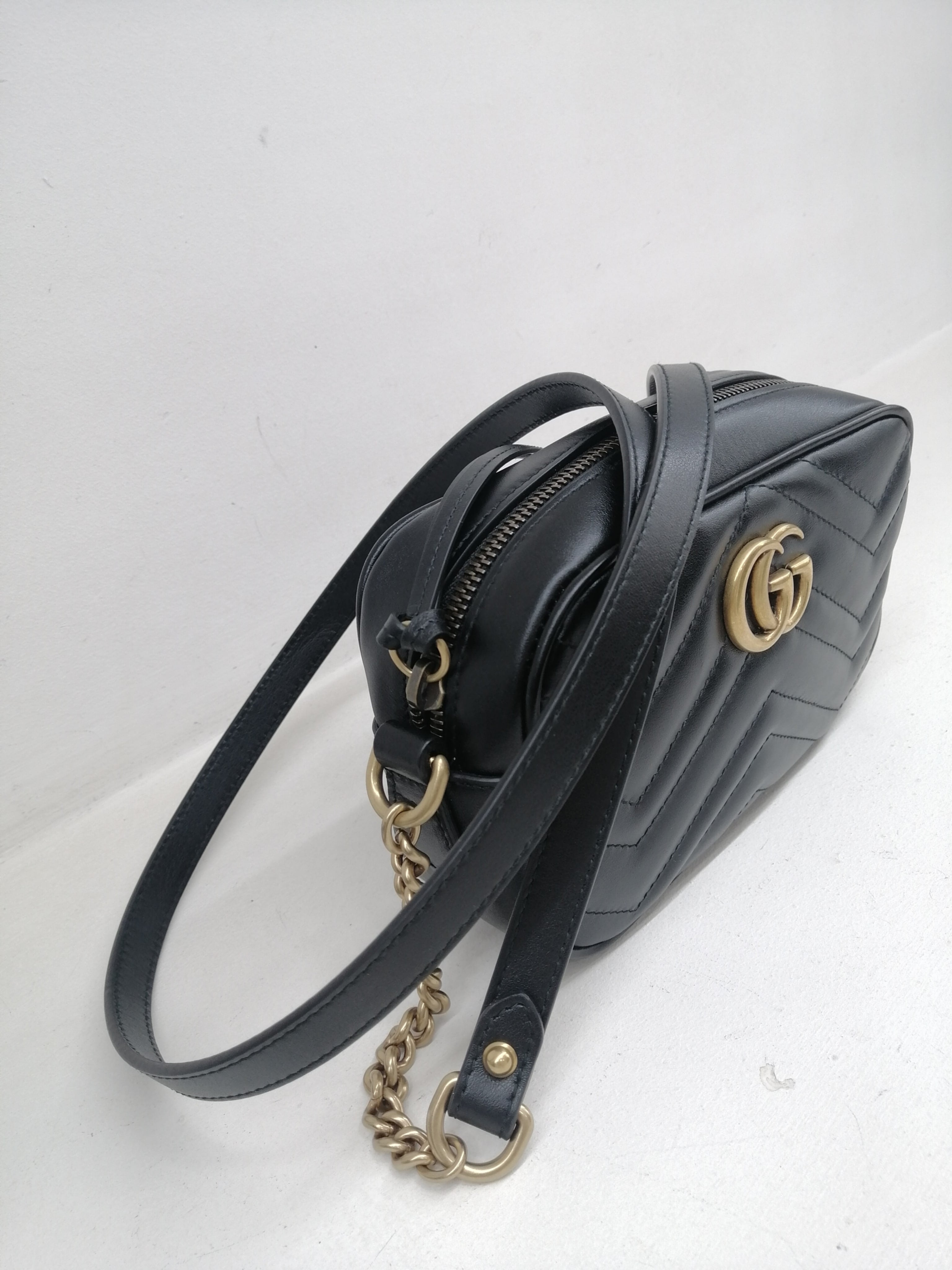 GUCCI MINI CAMERA BAG GG MARMONT