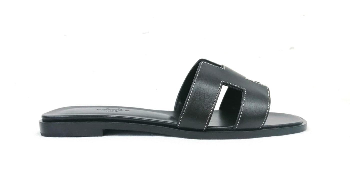 Hermes Sandali Oran Noir