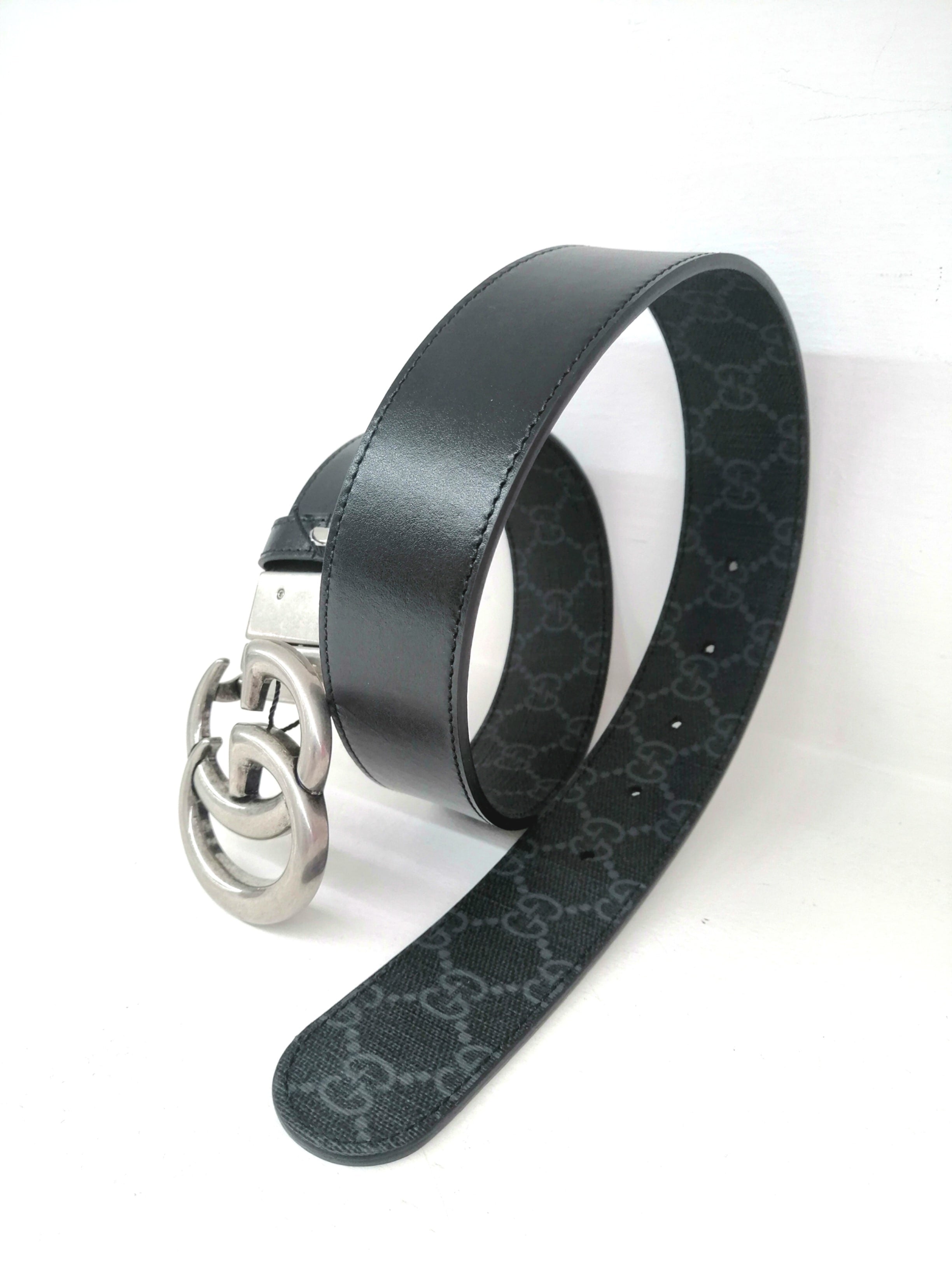 GUCCI CINTURA GG REVERIBLE 3,7CM