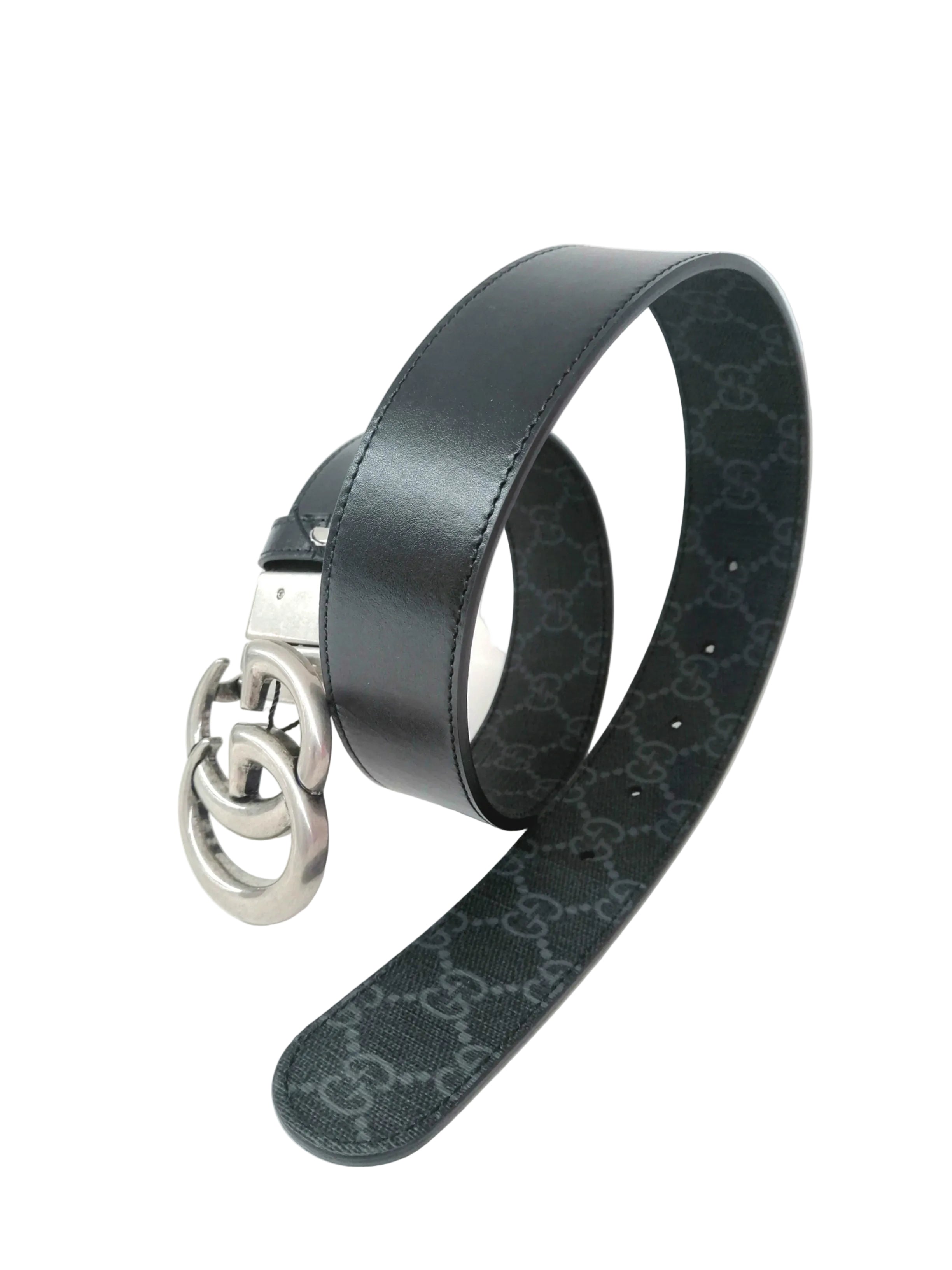 GUCCI CINTURA GG REVERIBLE 3,7CM