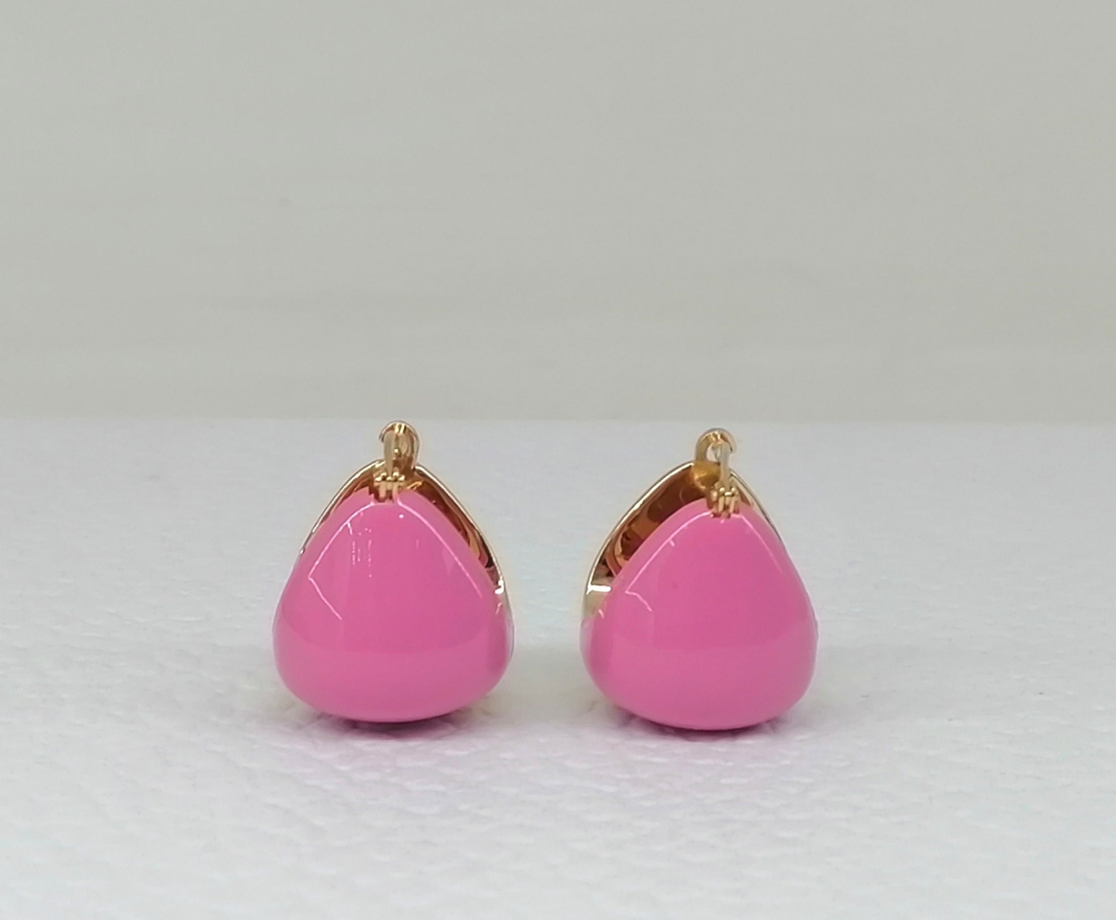 MIU MIU ORECCHINI IN METALLO SMALTATO