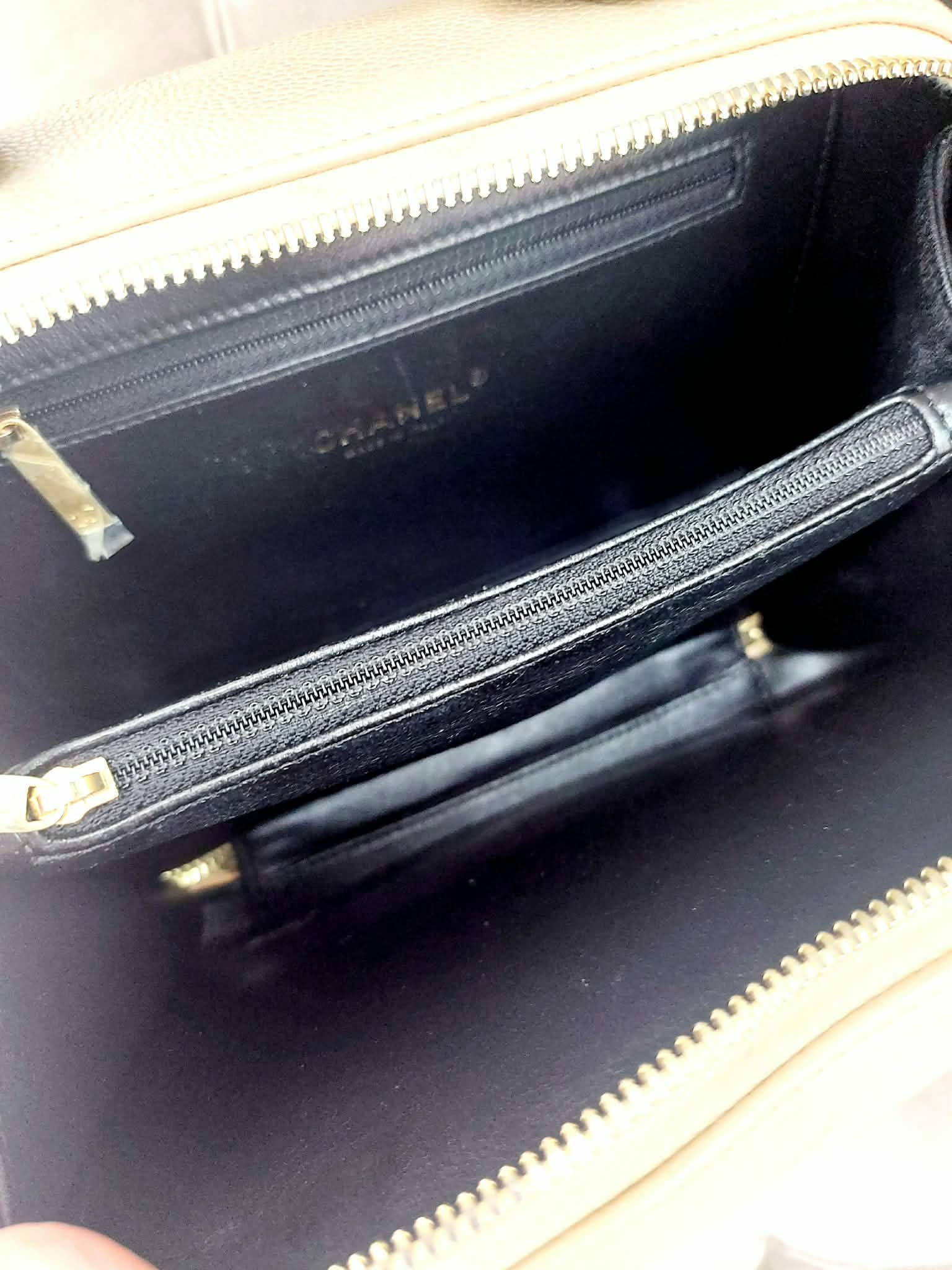 CHANEL FILIGREE VANITY CASE