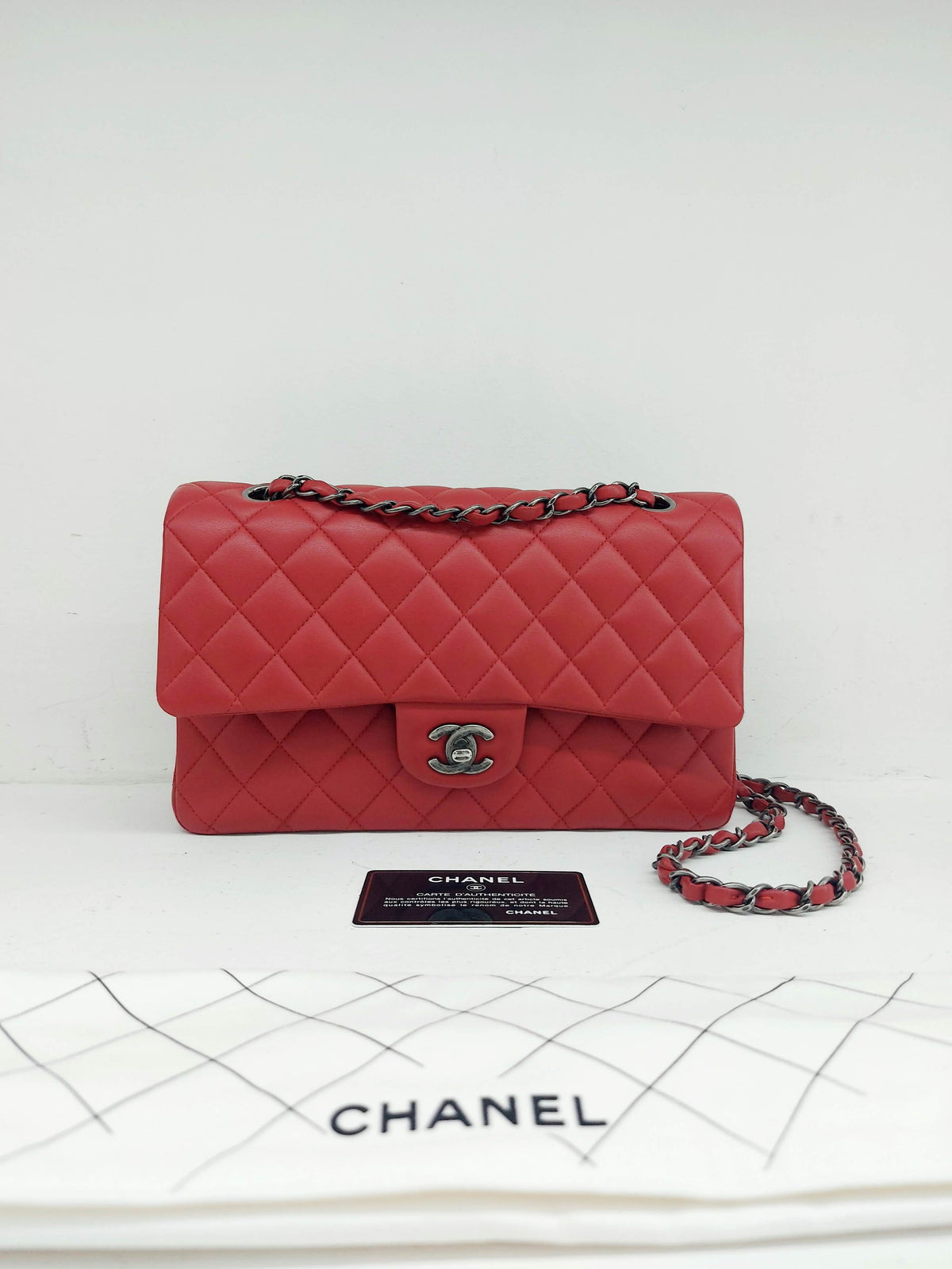 CHANEL TIMELESS CLASSIC RED