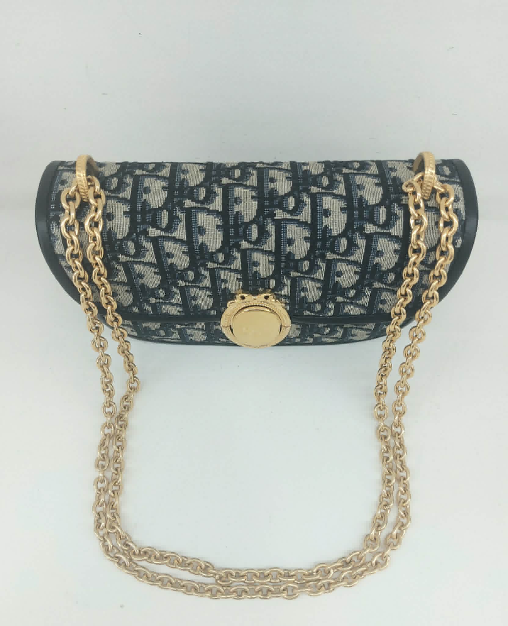 CHRISTIAN DIOR MEDAILLON FLAP BAG SMALL