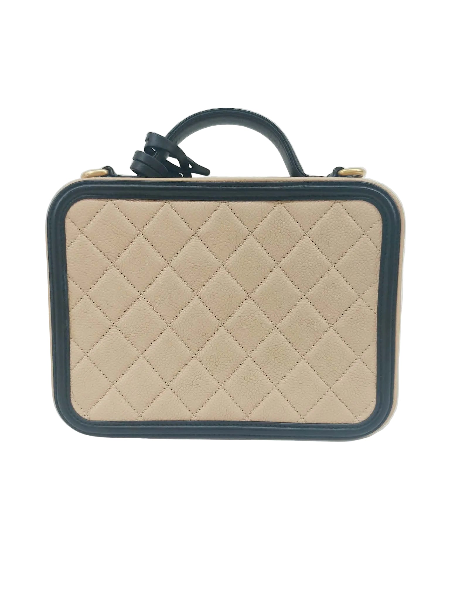 CHANEL FILIGREE VANITY CASE