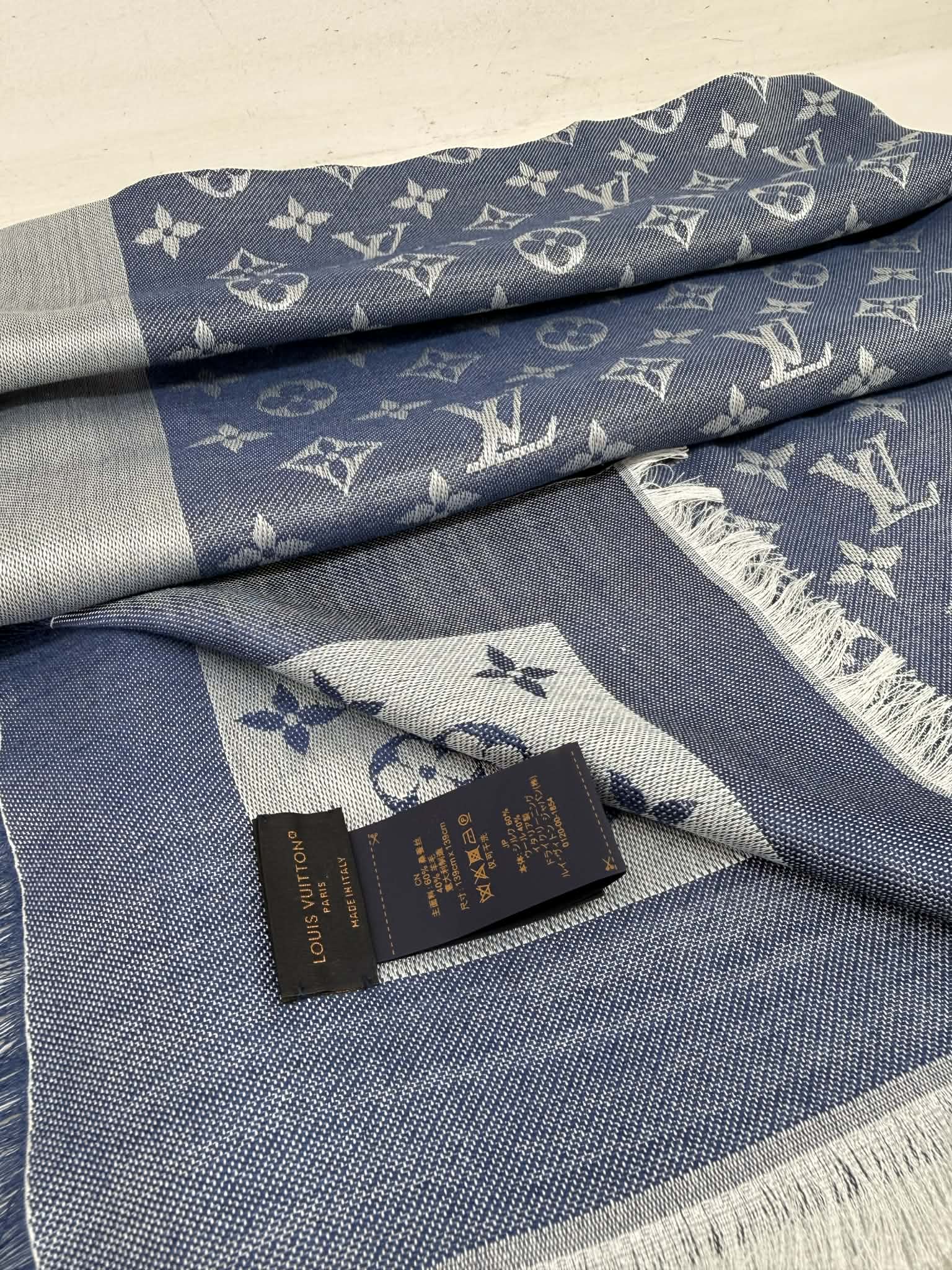 louis vuitton stola denim