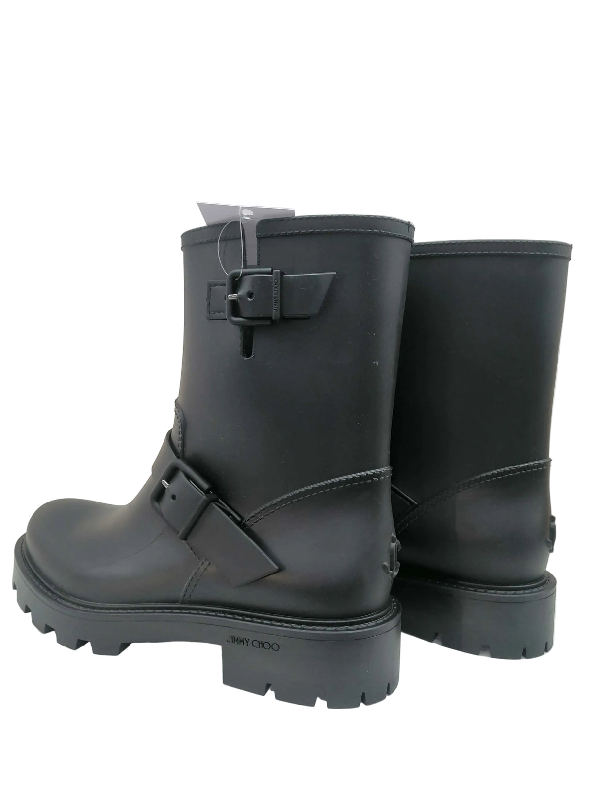 JIMMY CHOO STIVALETTI YAEL IN GOMMA N40
