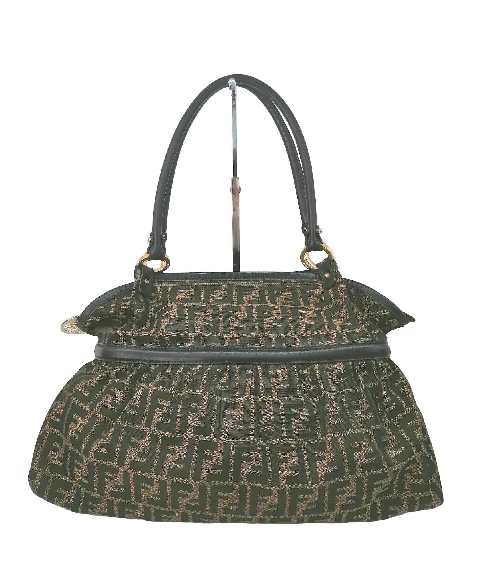 FENDI ZUCCA LARGE CHEF SHOPPER TOTE