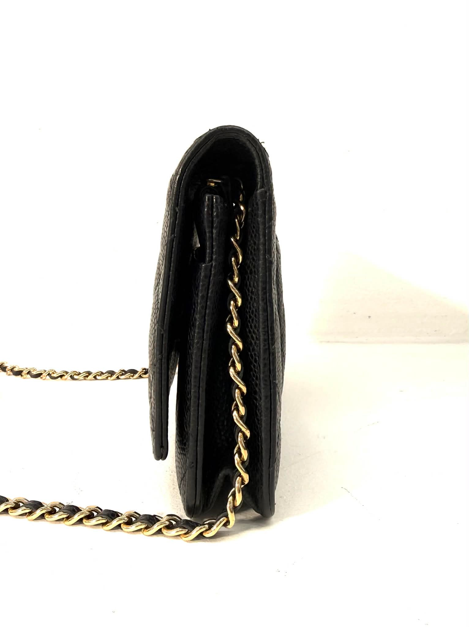 CHANEL WALLET CHAIN NERA